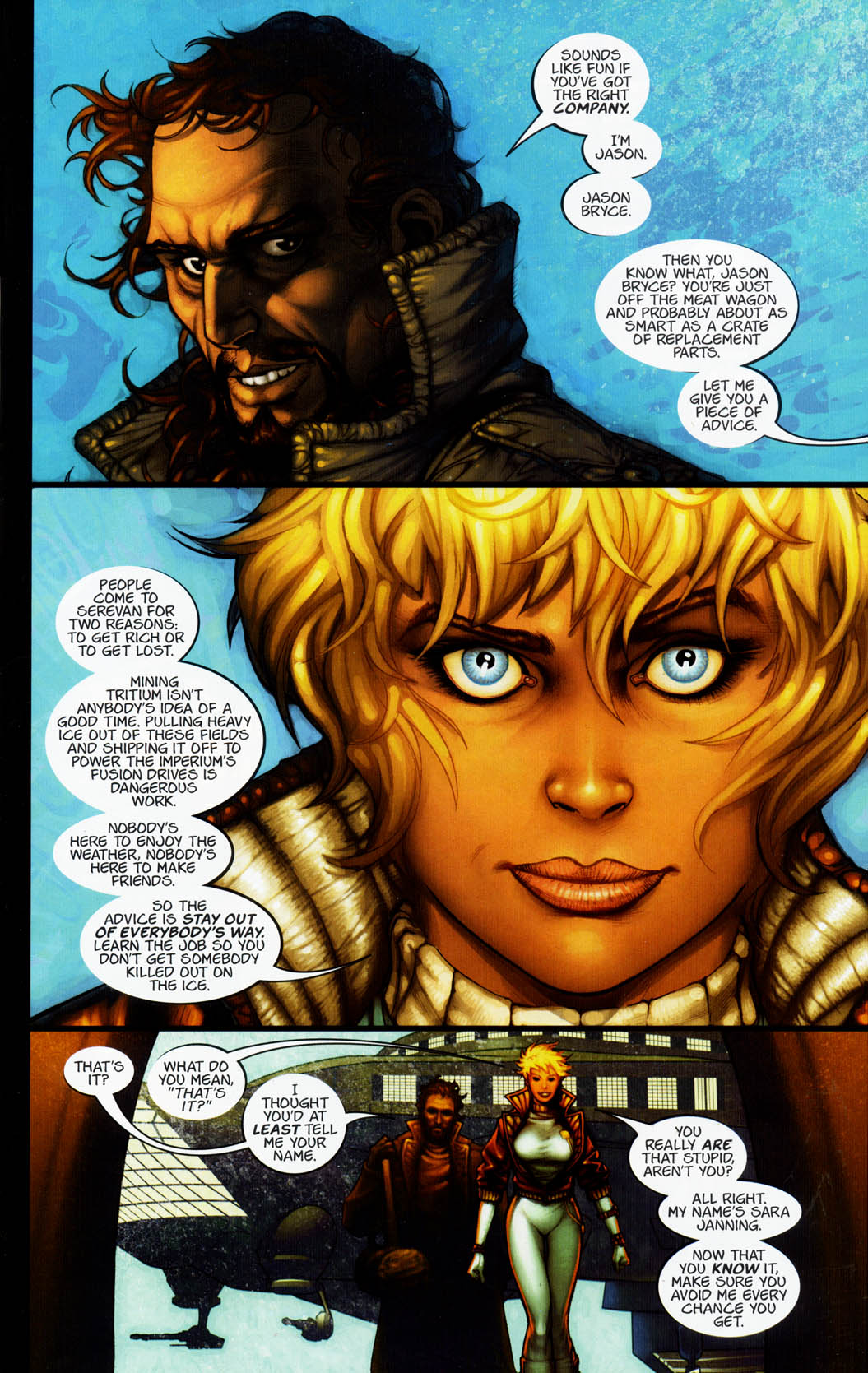 Read online Chimera comic -  Issue #1 - 10