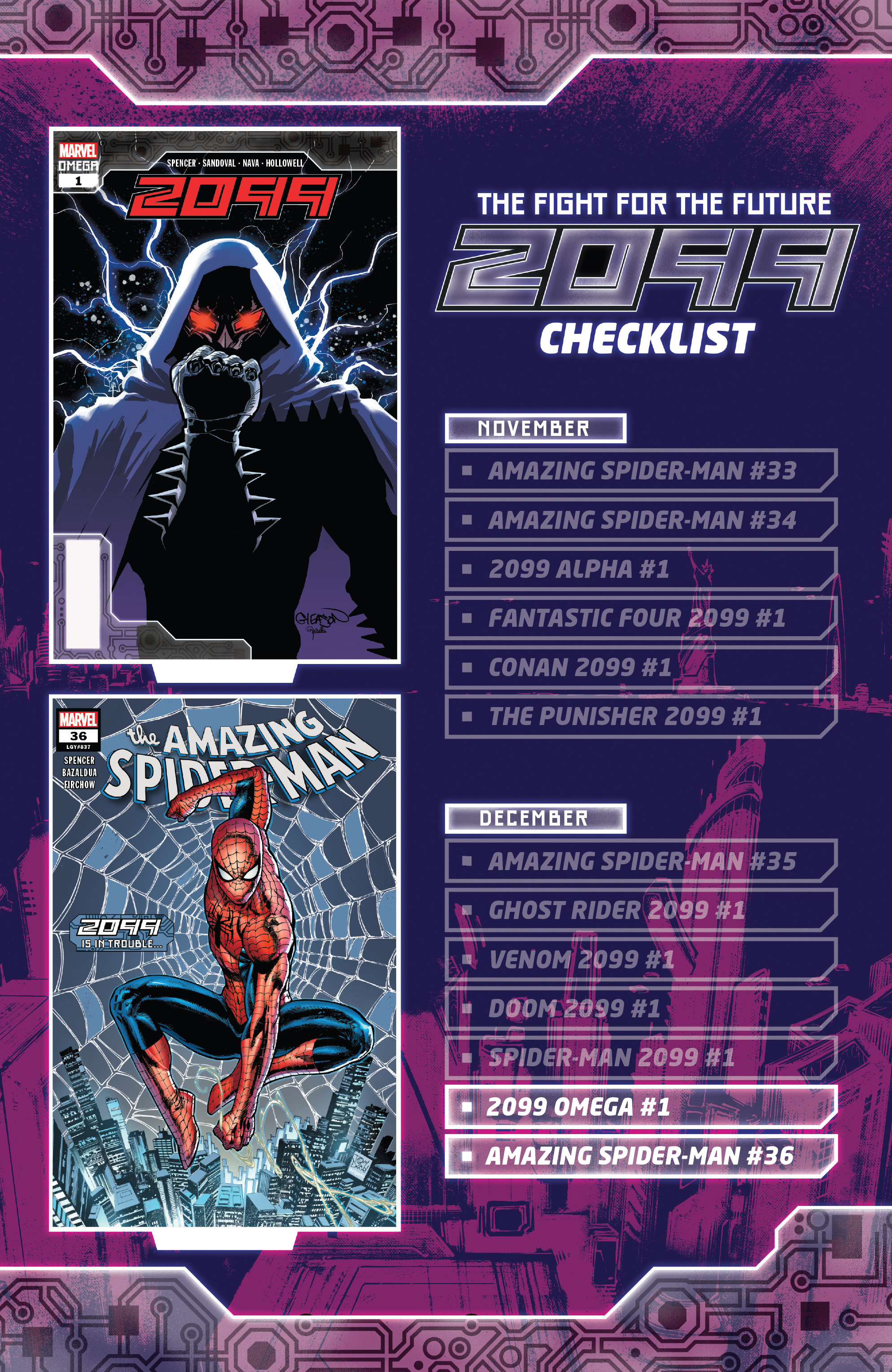 Read online Spider-Man 2099 (2019) comic -  Issue # Full - 33