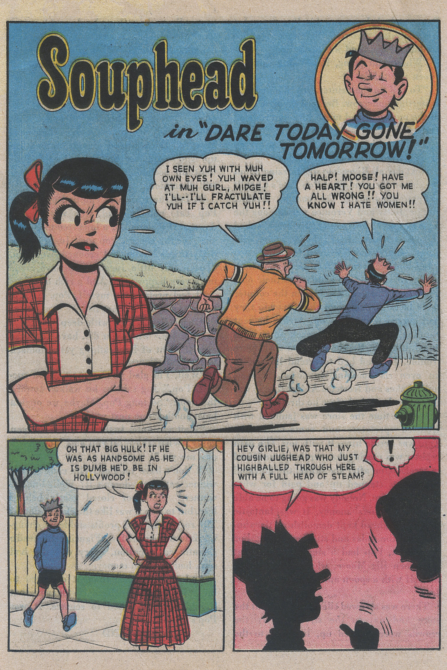 Read online Archie's Pal Jughead comic -  Issue #20 - 24