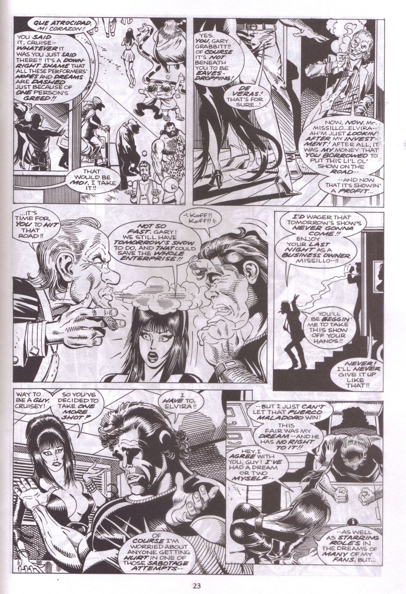 Read online Elvira, Mistress of the Dark comic -  Issue #53 - 20