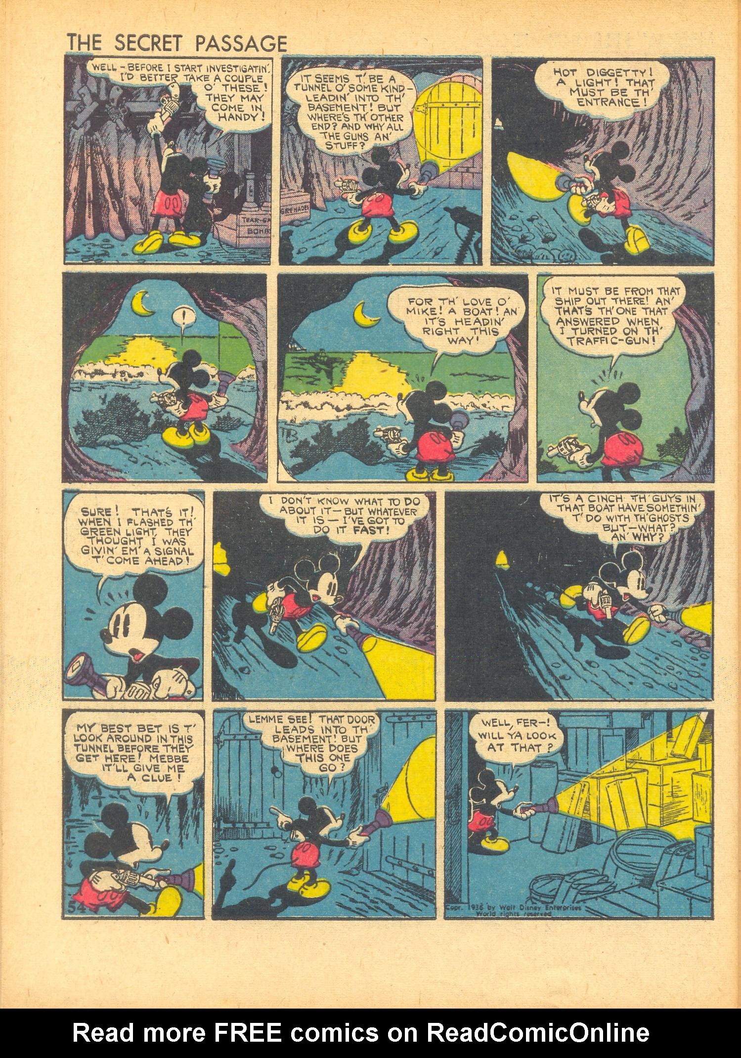 Read online Walt Disney's Comics and Stories comic -  Issue #4 - 56