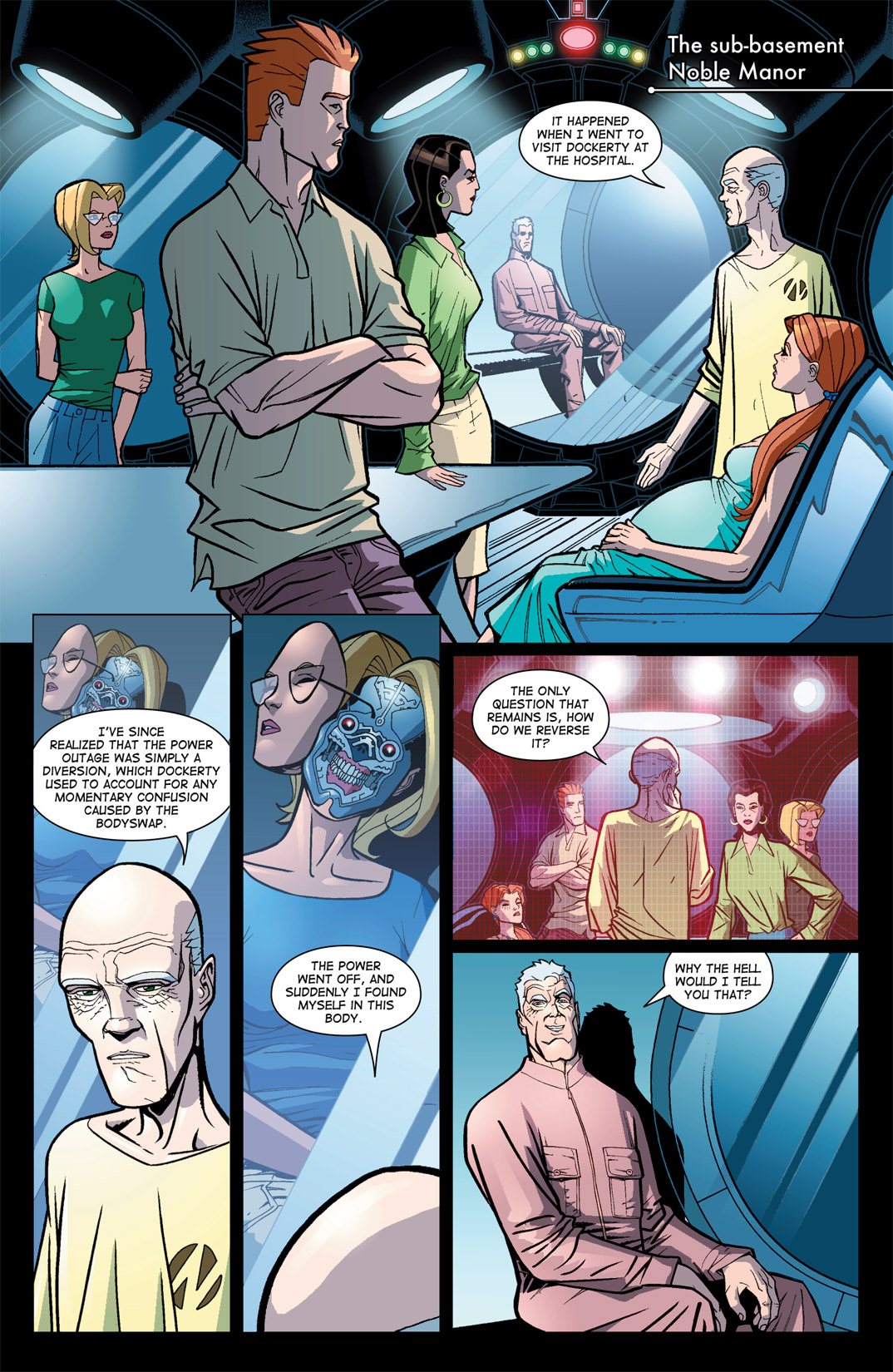 Read online Noble Causes (2004) comic -  Issue #10 - 19