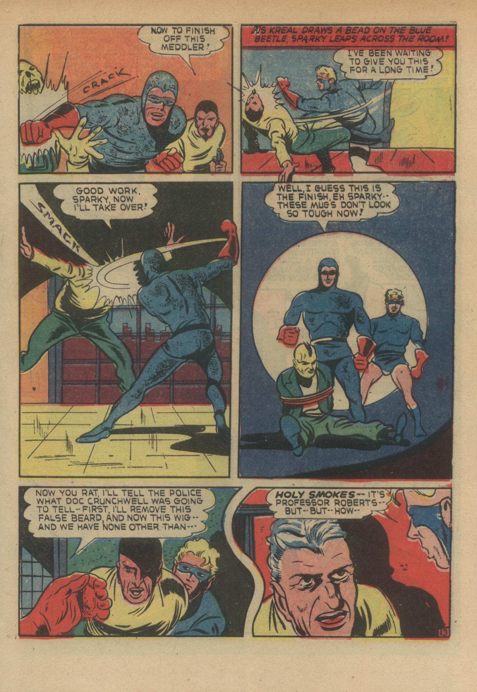 Read online The Blue Beetle comic -  Issue #16 - 15
