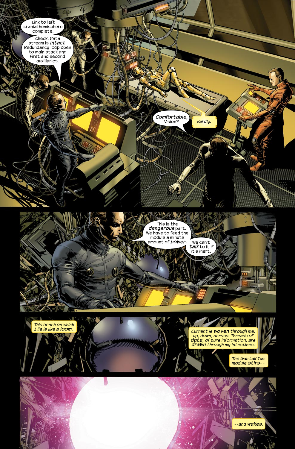 Read online Ultimate Vision comic -  Issue #1 - 19