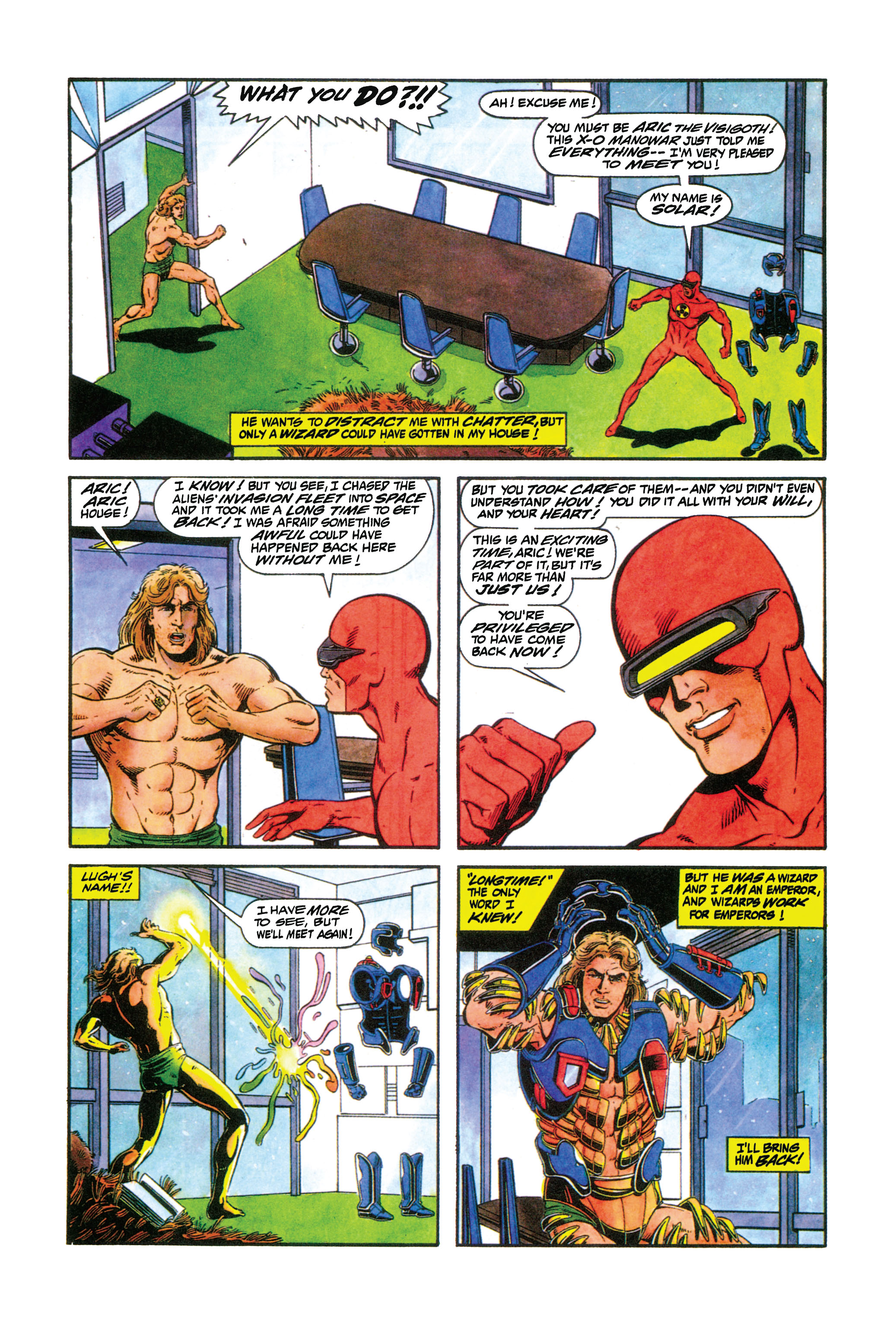 Read online Valiant Masters X-O Manowar: Into the Fire comic -  Issue # TPB (Part 1) - 94