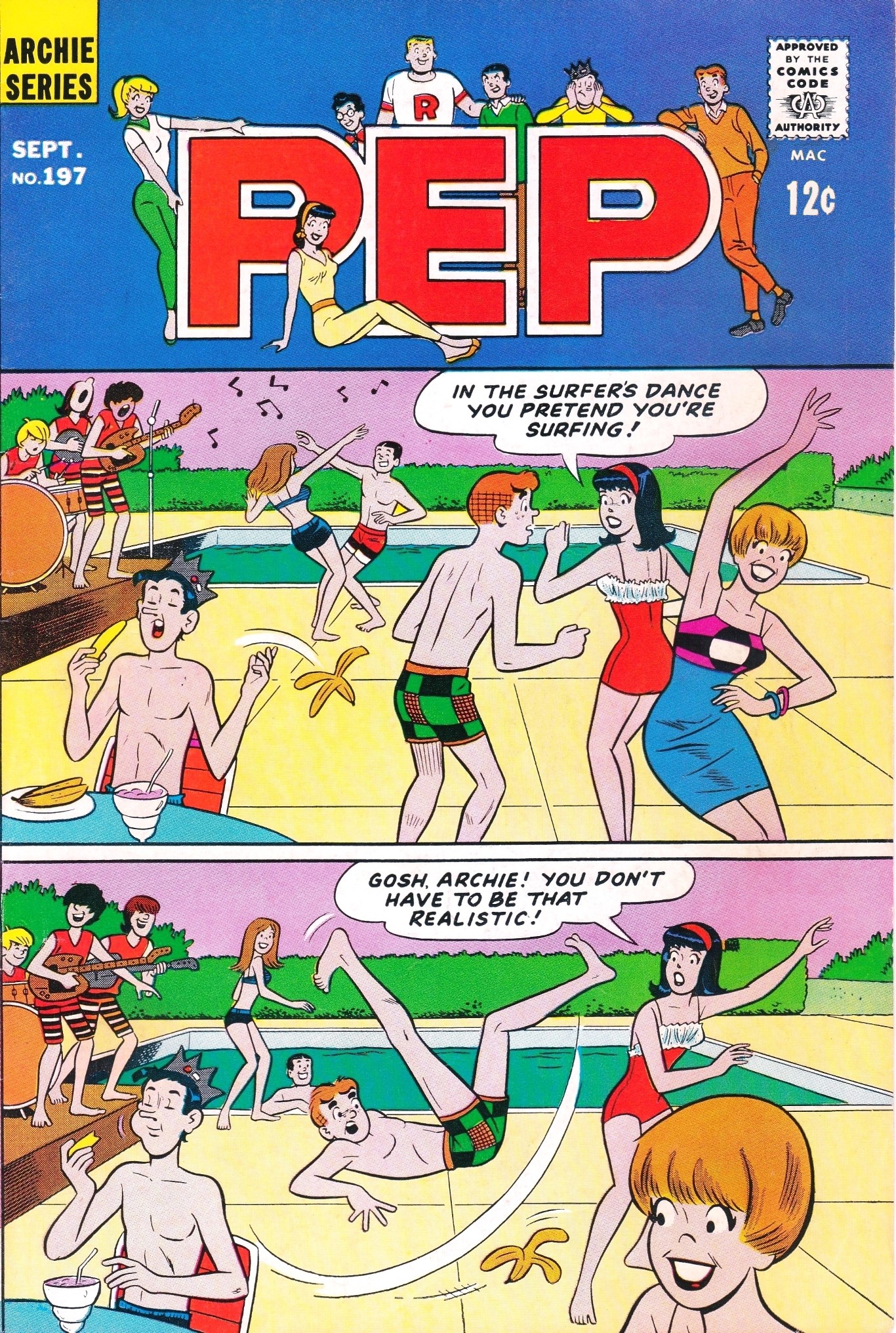 Read online Pep Comics comic -  Issue #197 - 1