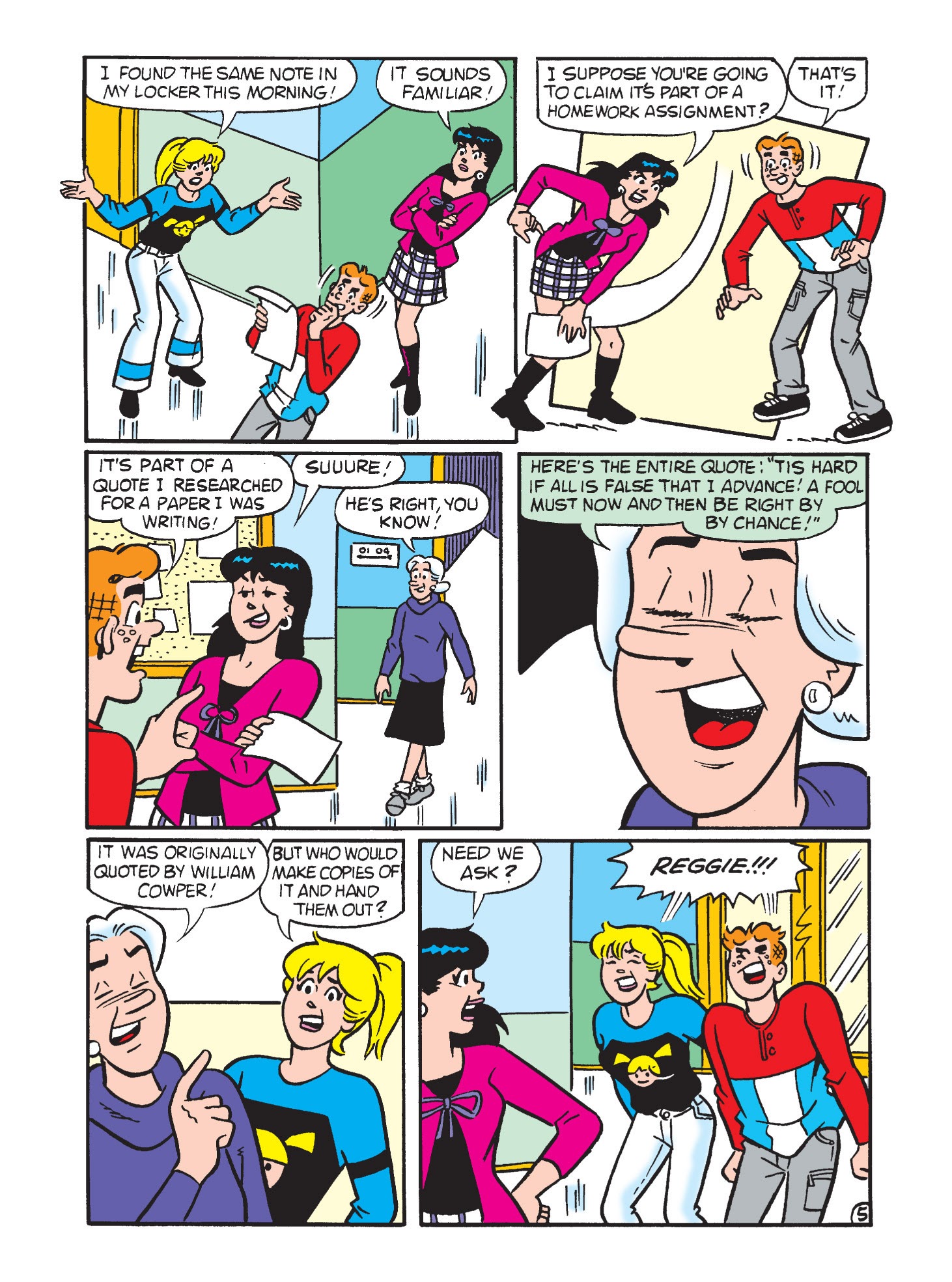 Read online Archie's Double Digest Magazine comic -  Issue #236 - 147