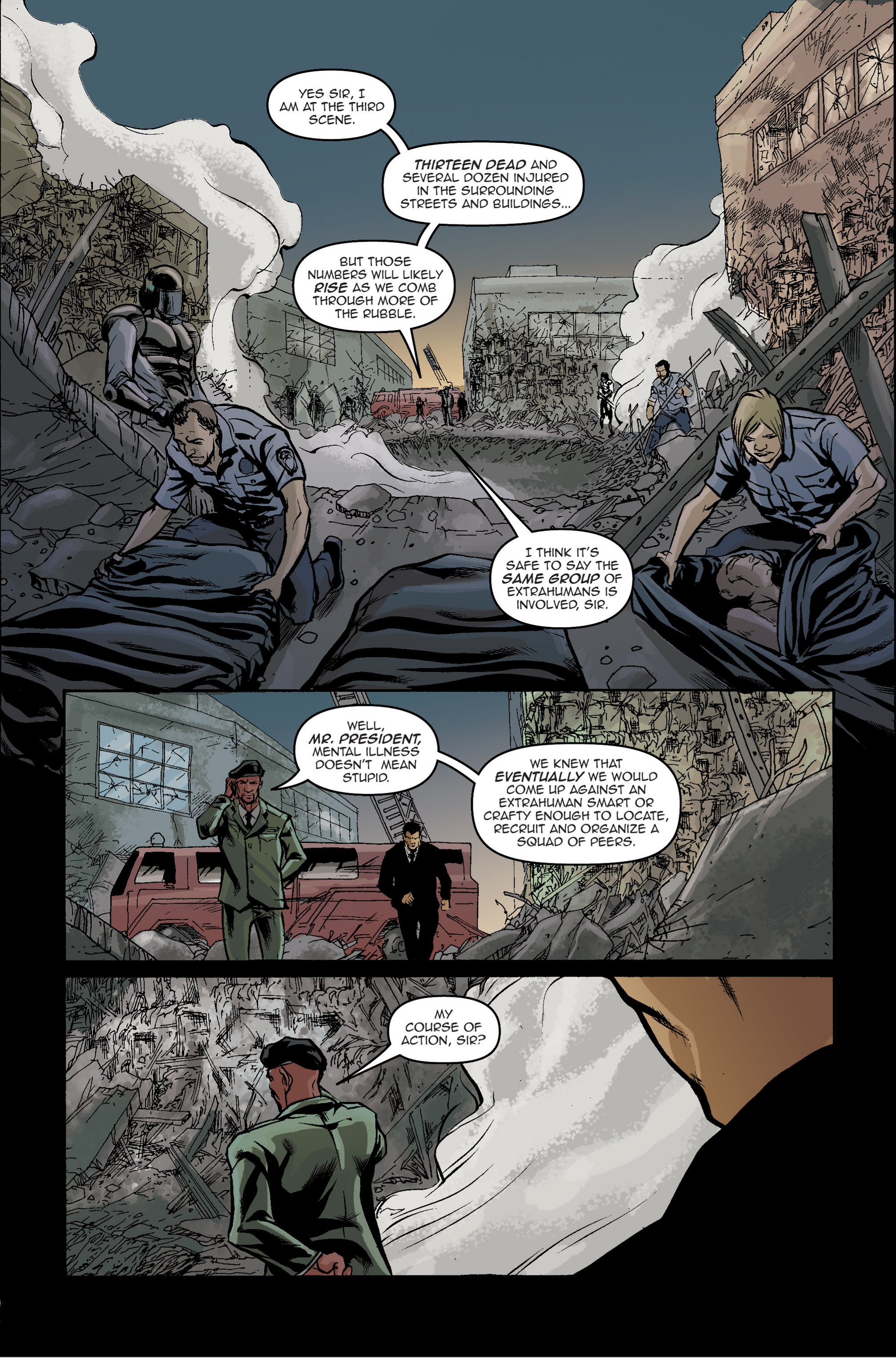 Read online The F1rst Hero: Fight For Your Life comic -  Issue #4 - 20