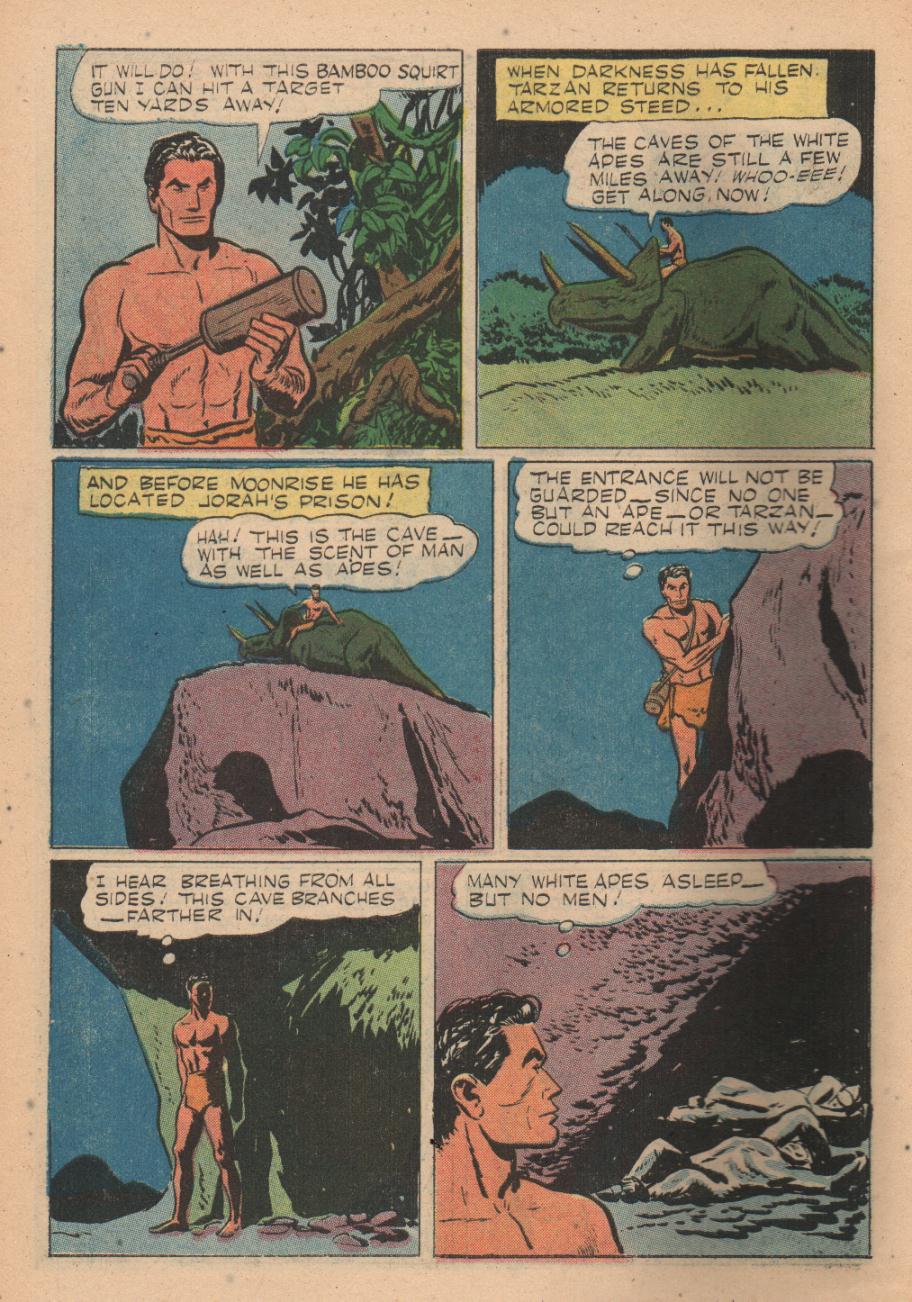Read online Tarzan (1948) comic -  Issue #87 - 10