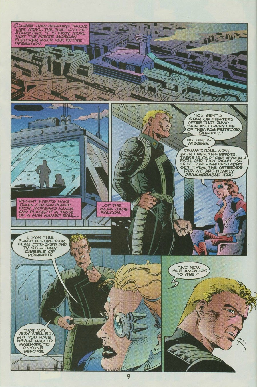 Read online Battletech: Fallout comic -  Issue #1 - 11