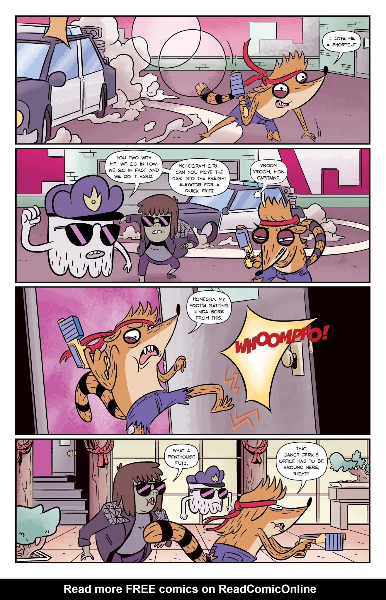 Read online Regular Show: Noir Means Noir, Buddy comic -  Issue # TPB (Part 1) - 94