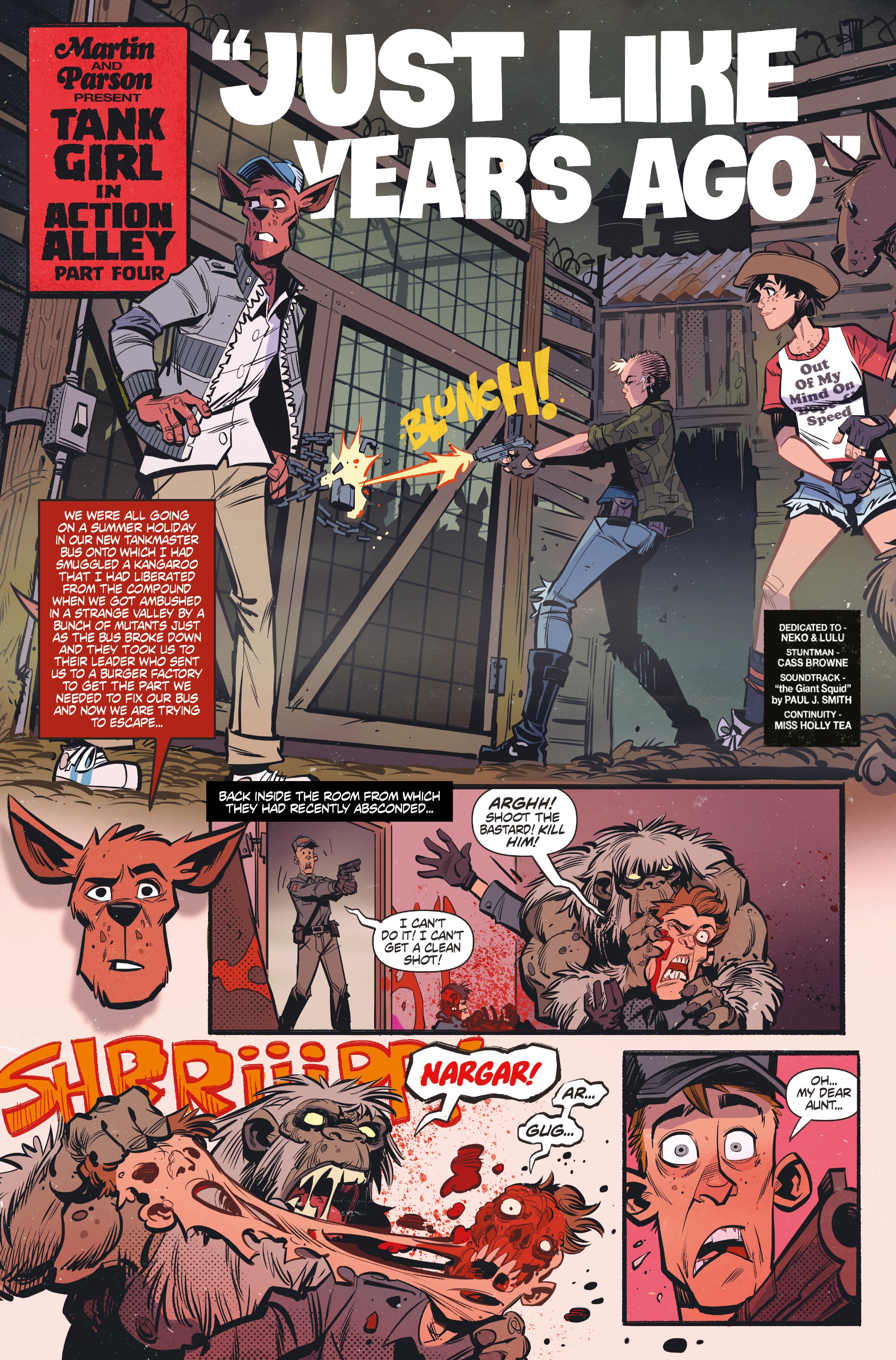 Read online Tank Girl Ongoing comic -  Issue #4 - 5