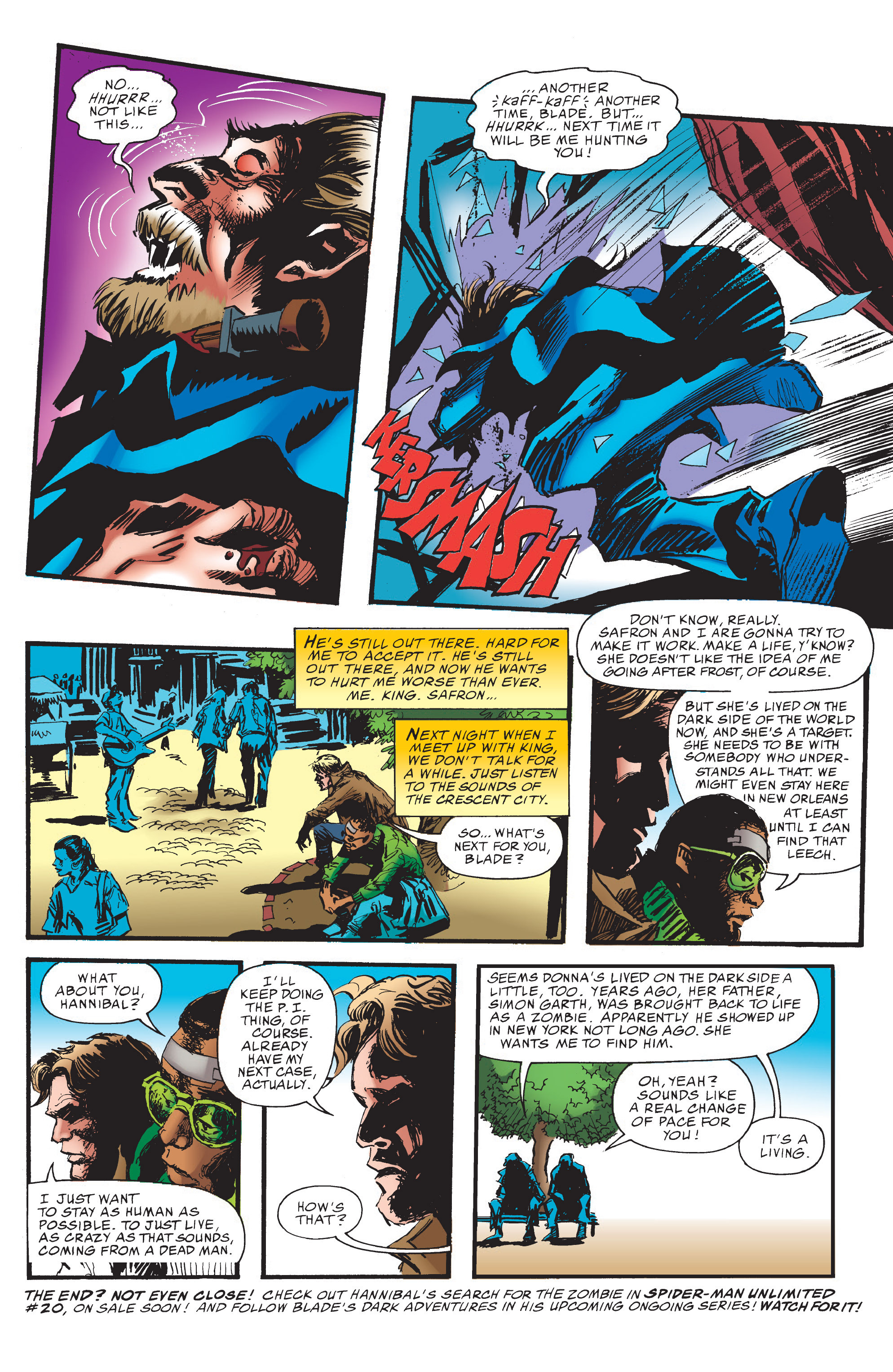 Read online Blade: Undead By Daylight comic -  Issue # Full - 102