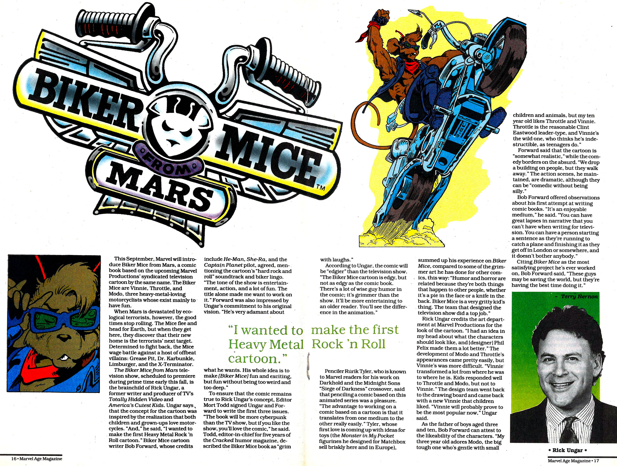 Read online Marvel Age comic -  Issue #129 - 15