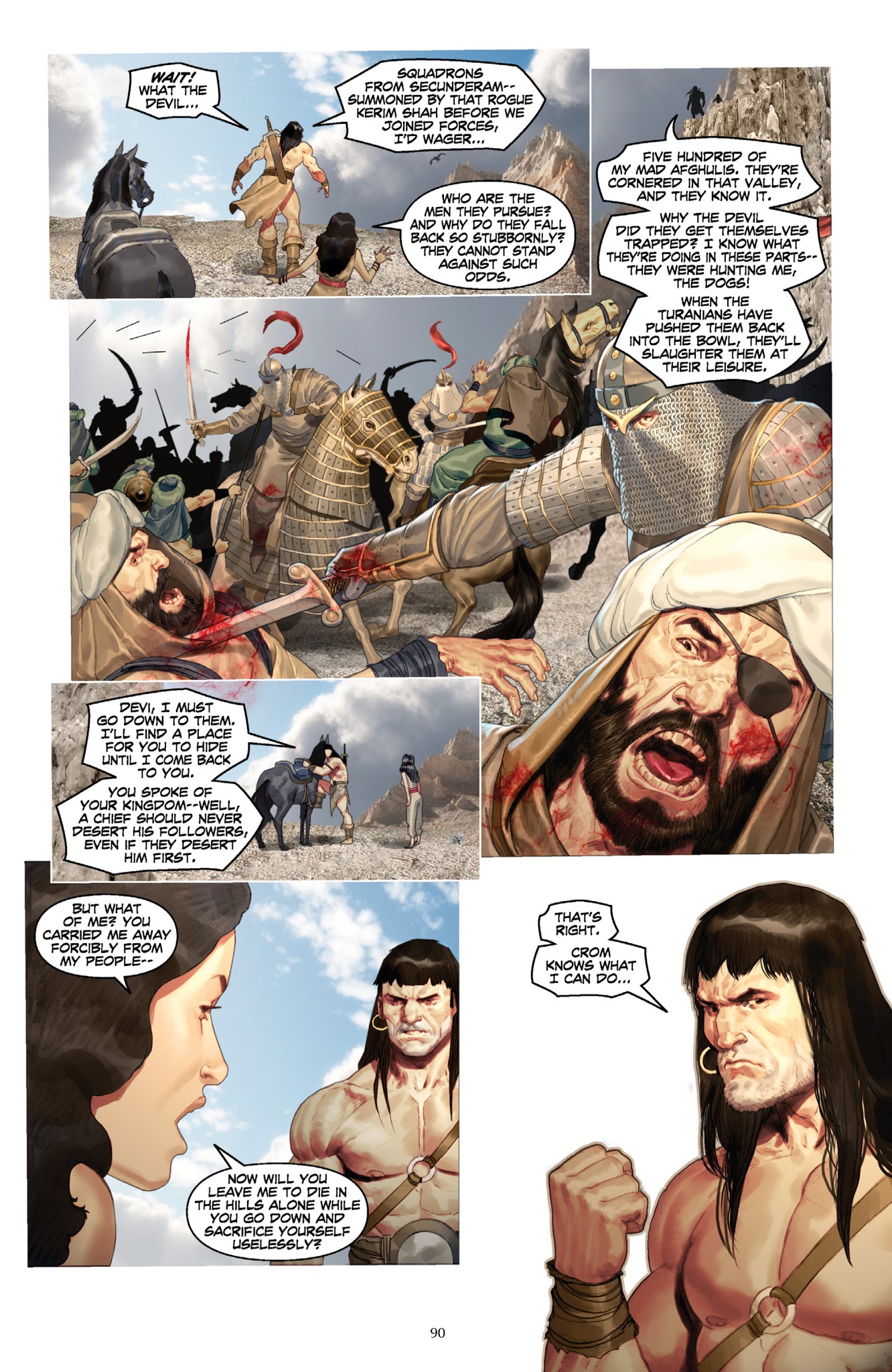 Read online Conan and the People of the Black Circle comic -  Issue # _TPB - 92