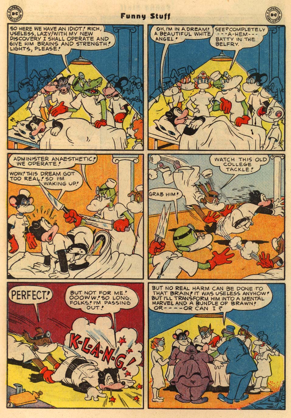 Read online Funny Stuff comic -  Issue #11 - 12