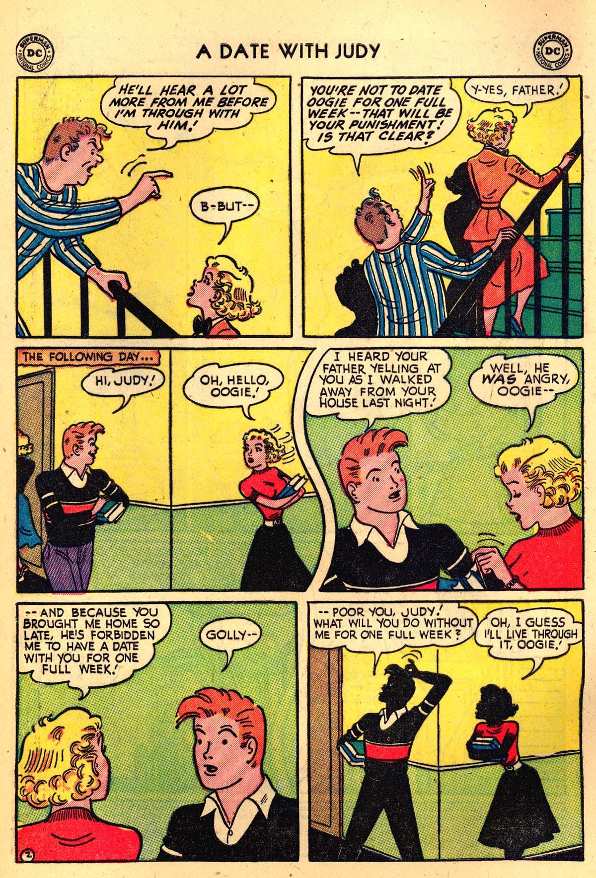 Read online A Date with Judy comic -  Issue #34 - 4