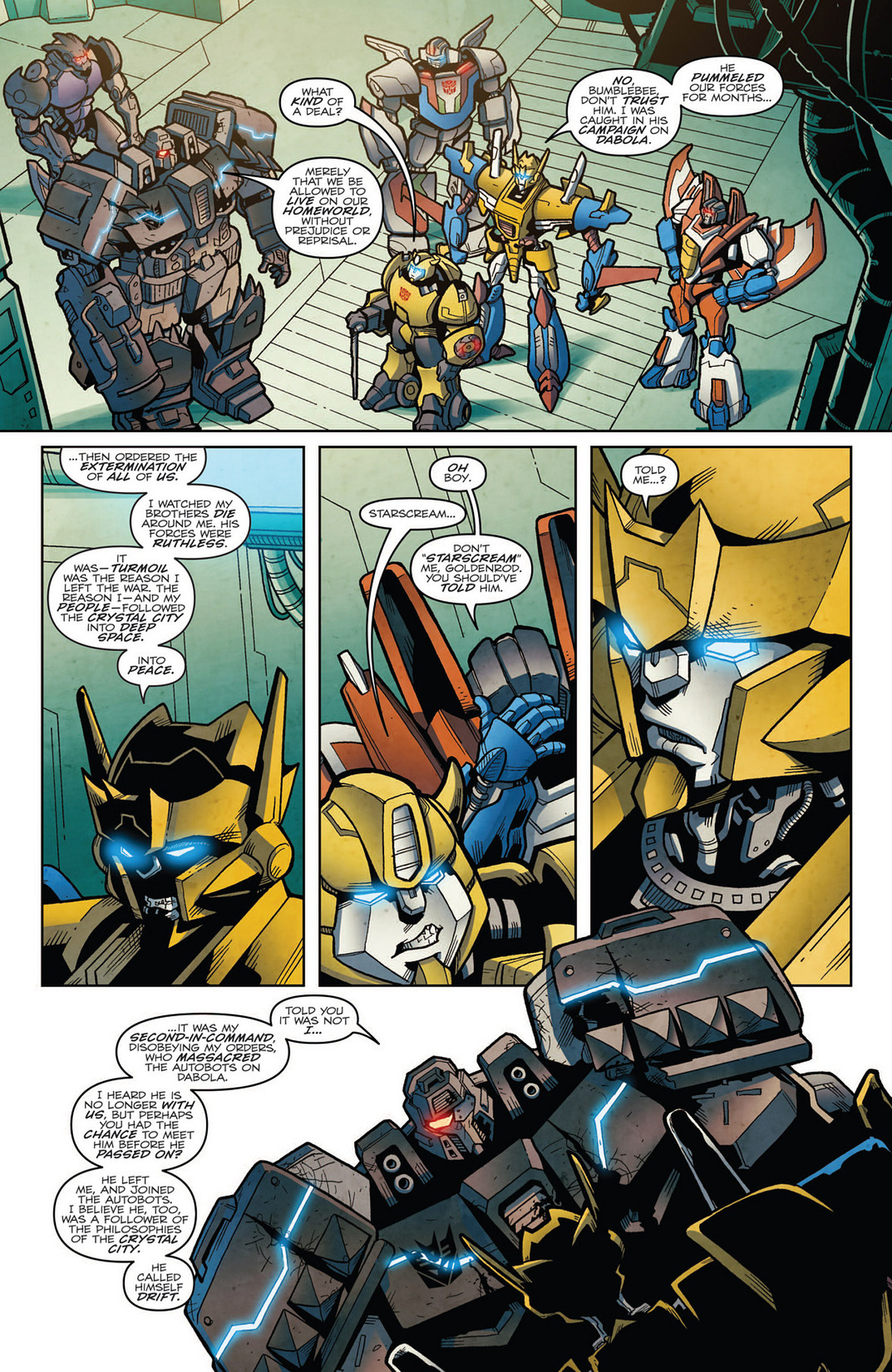 Read online Transformers: Robots In Disguise (2012) comic -  Issue #7 - 11