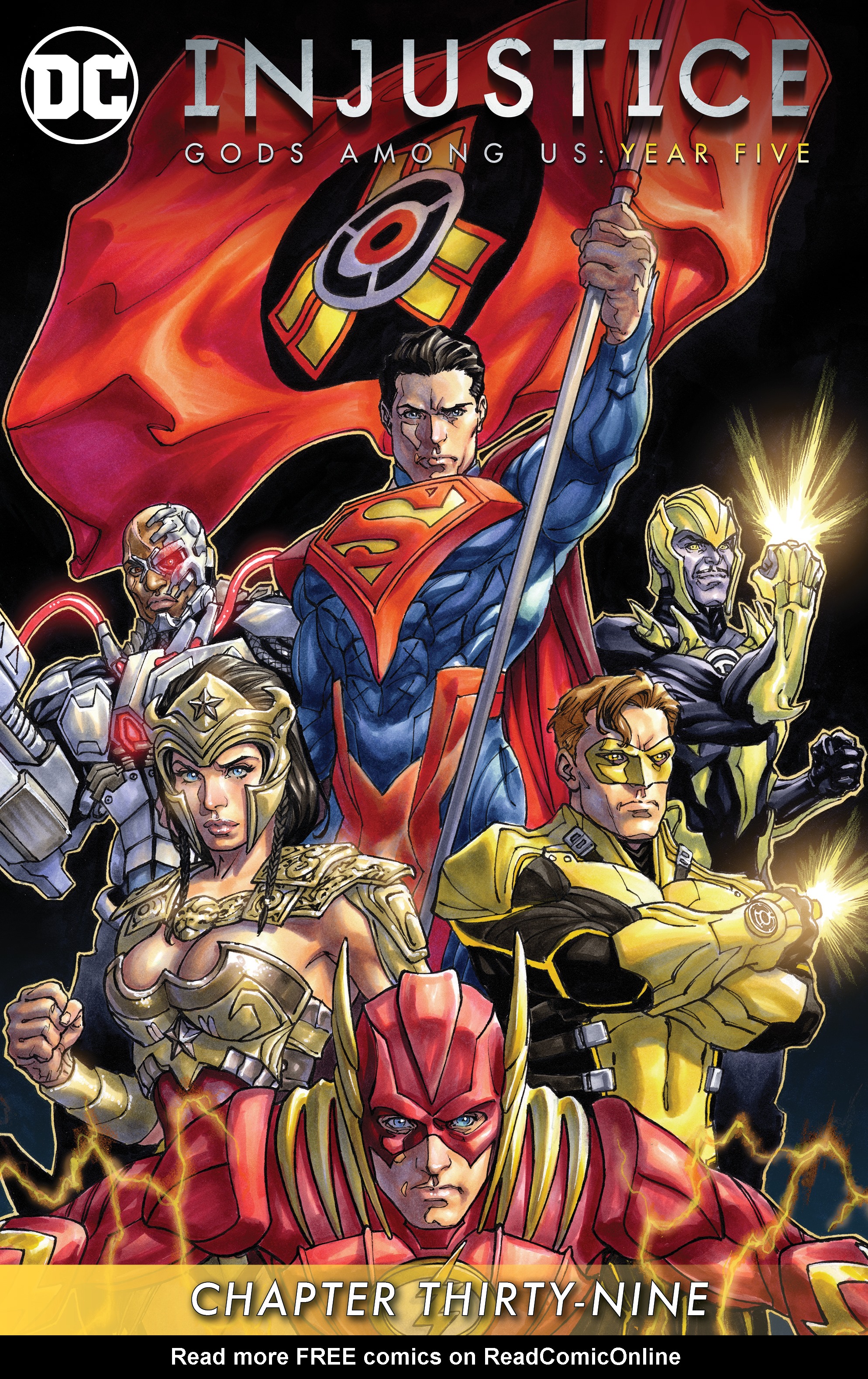 Read online Injustice: Gods Among Us: Year Five comic -  Issue #39 - 2