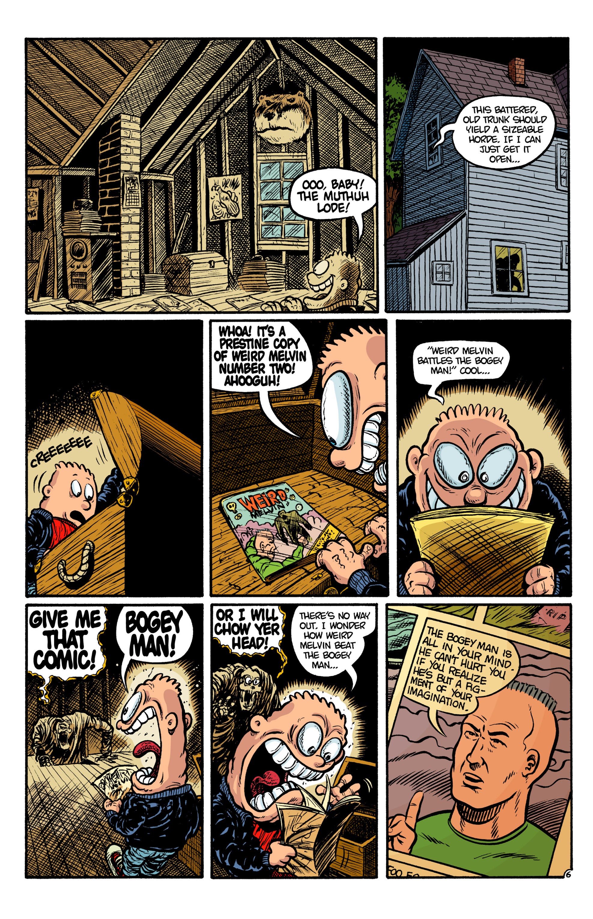 Read online Weird Melvin comic -  Issue #5 - 19