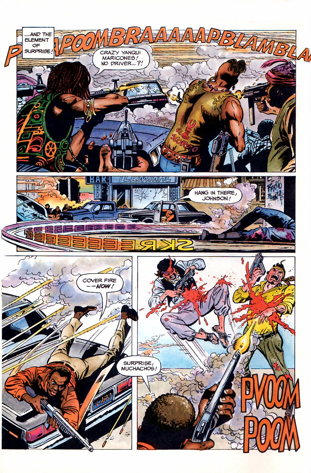 Read online Predator 2 comic -  Issue #1 - 6