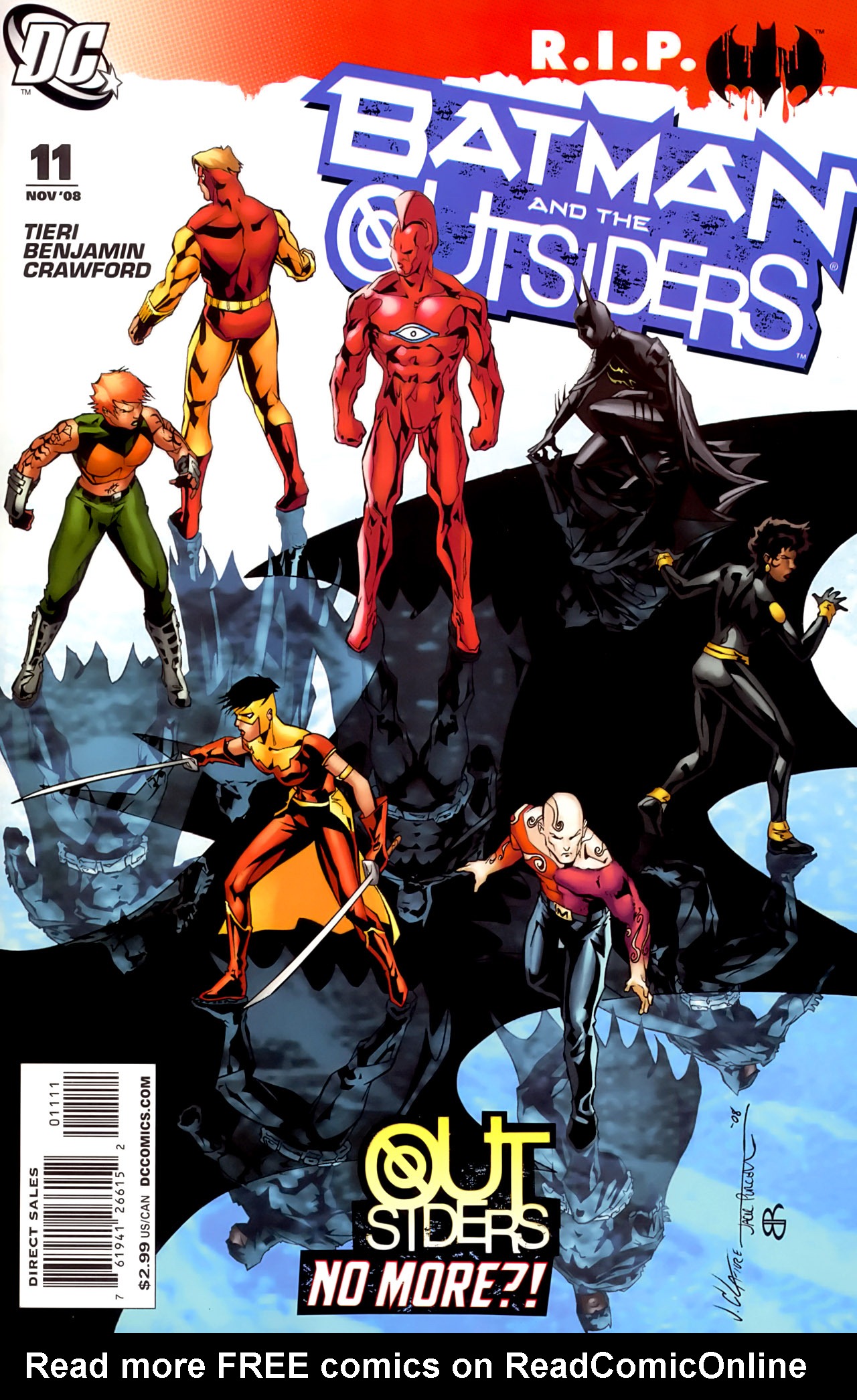 Read online Batman and the Outsiders (2007) comic -  Issue #11 - 1