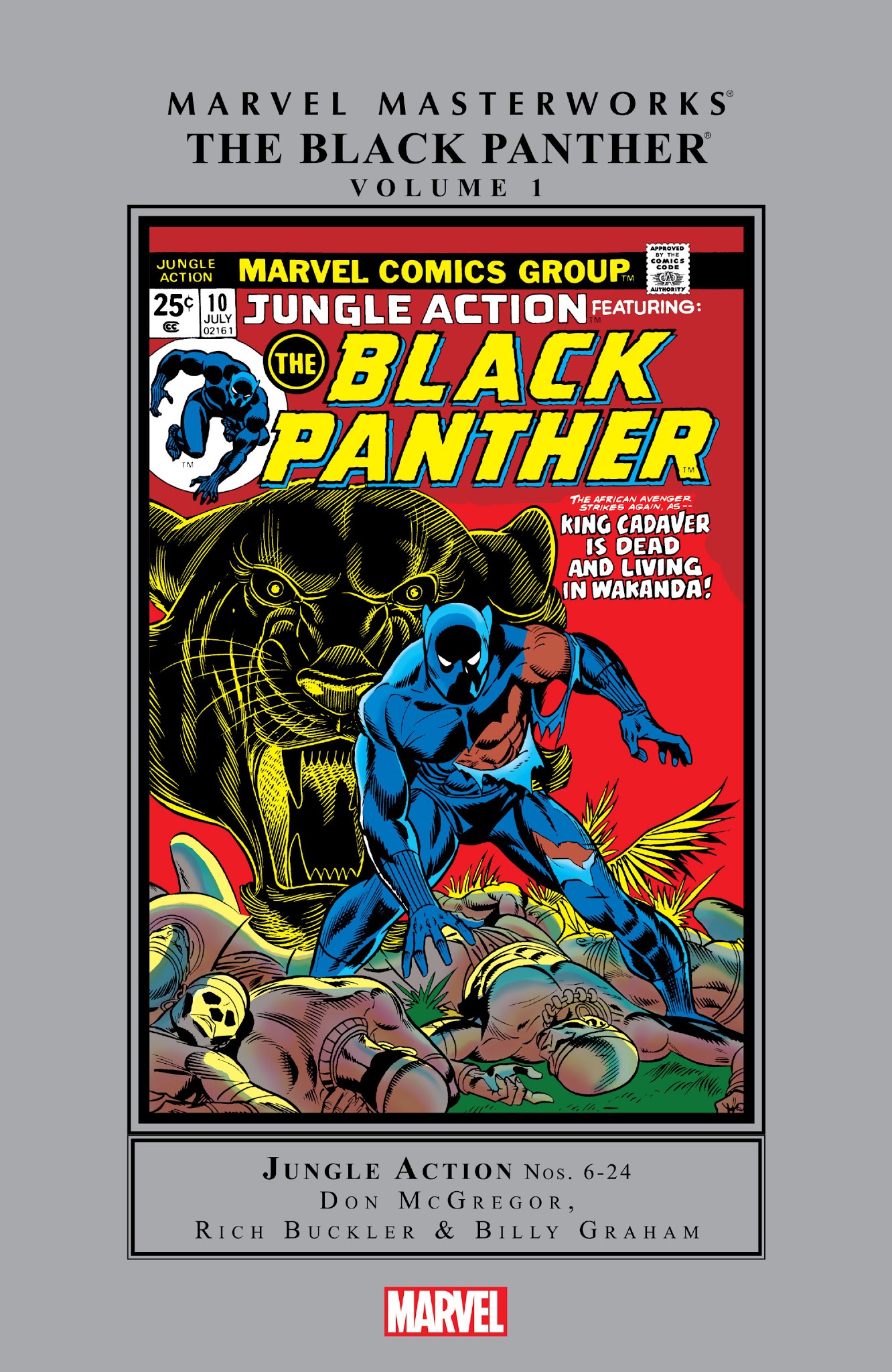Read online Marvel Masterworks: The Black Panther comic -  Issue # TPB 1 - 1