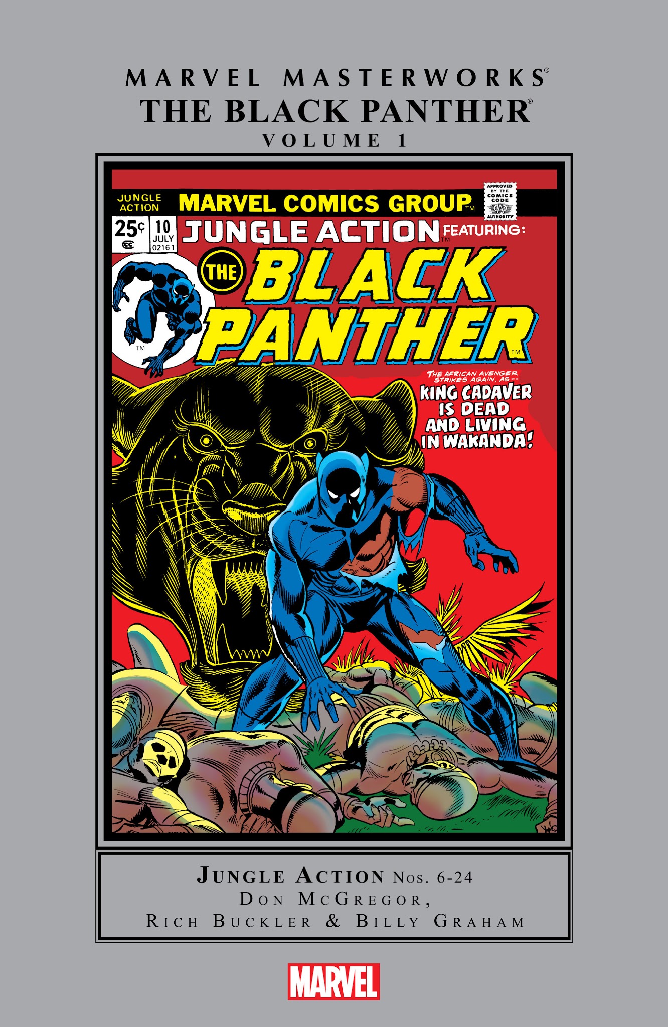 Read online Marvel Masterworks: The Black Panther comic -  Issue # TPB 1 - 1