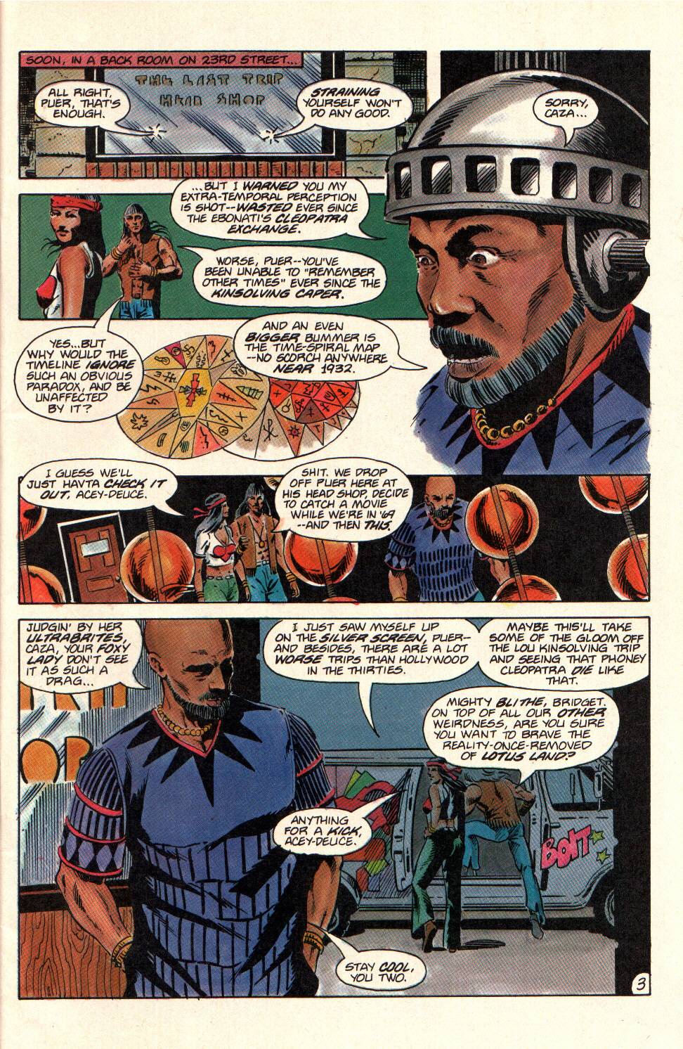 Read online Aztec Ace comic -  Issue #15 - 5
