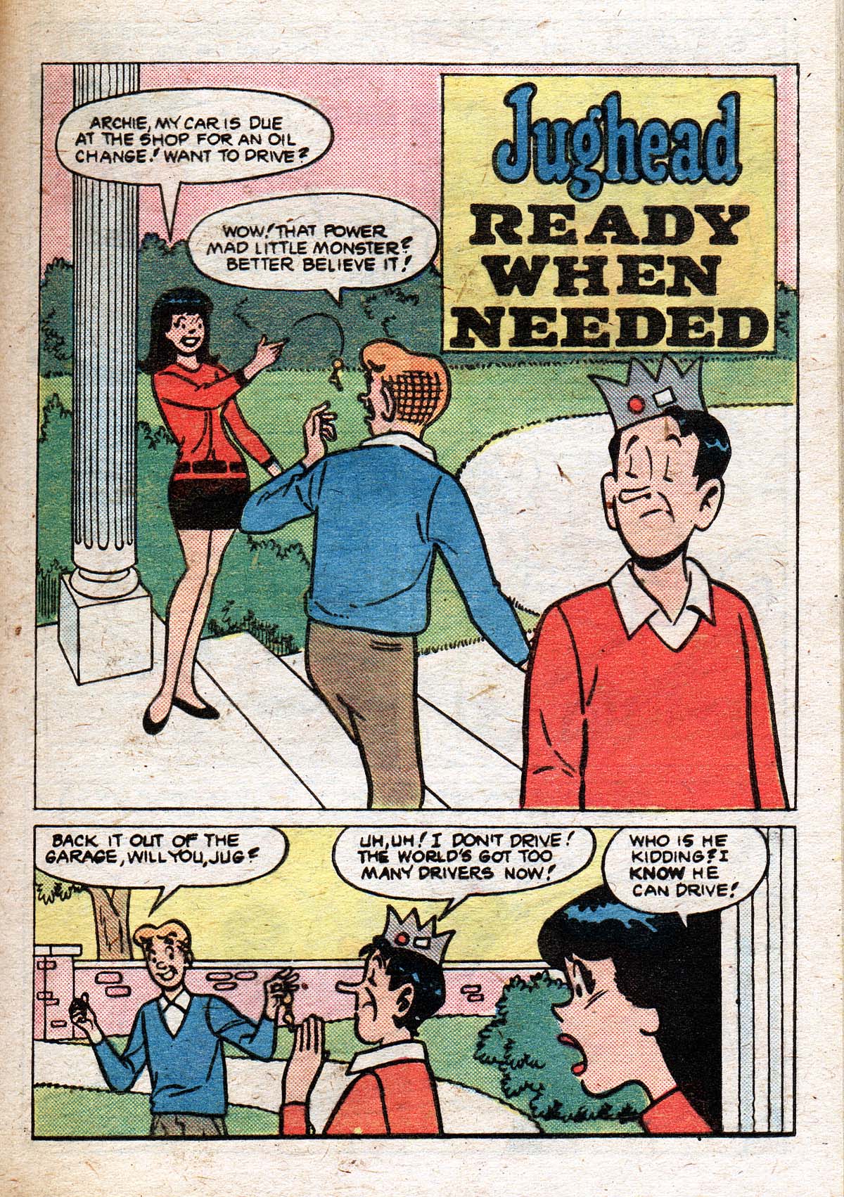 Read online Archie...Archie Andrews, Where Are You? Digest Magazine comic -  Issue #4 - 64