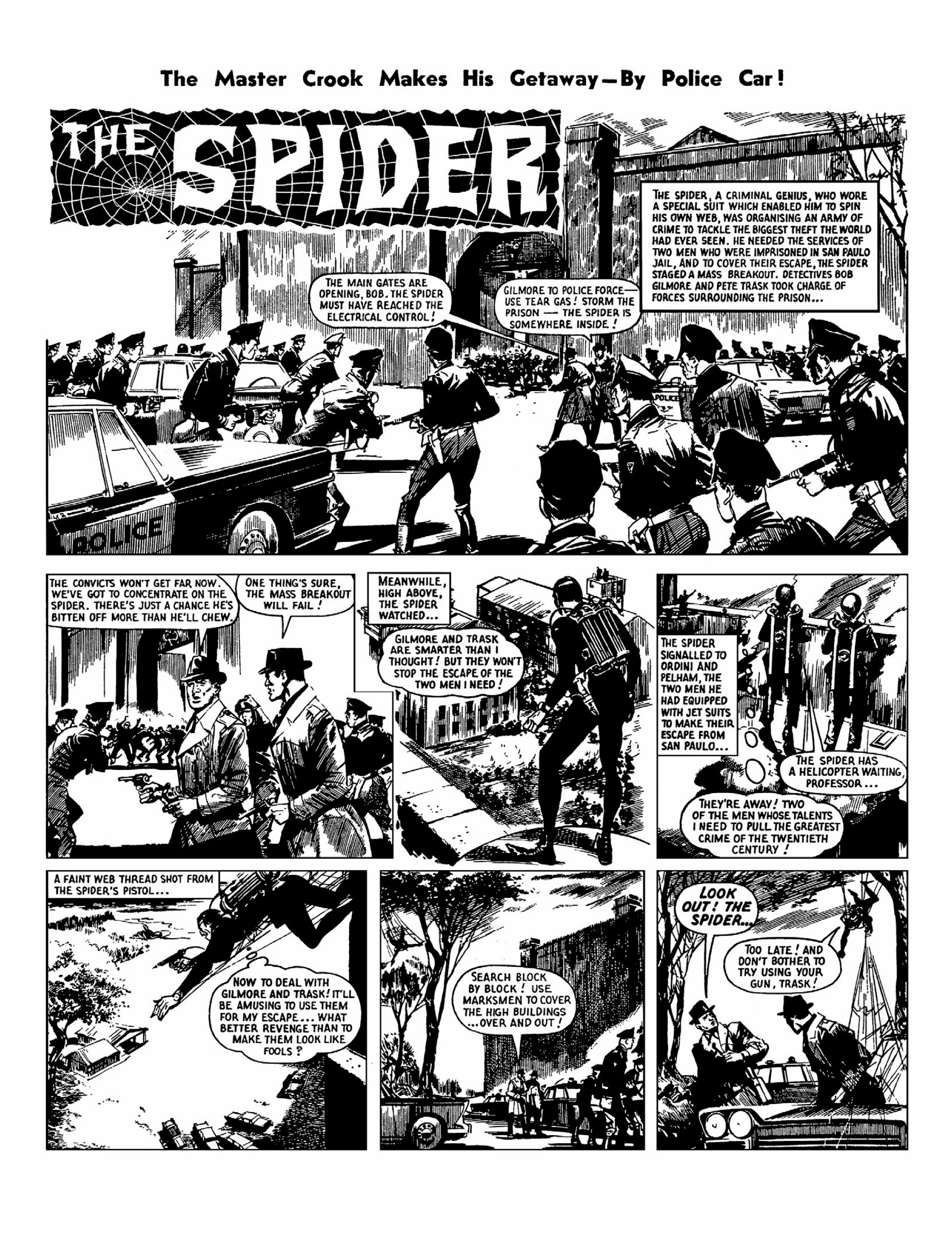 Read online The Spider's Syndicate of Crime comic -  Issue # TPB - 16