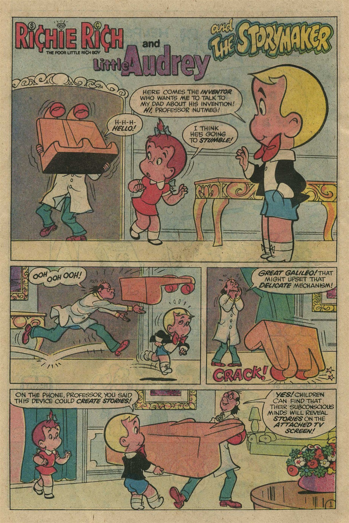 Read online Richie Rich & His Girl Friends comic -  Issue #7 - 12