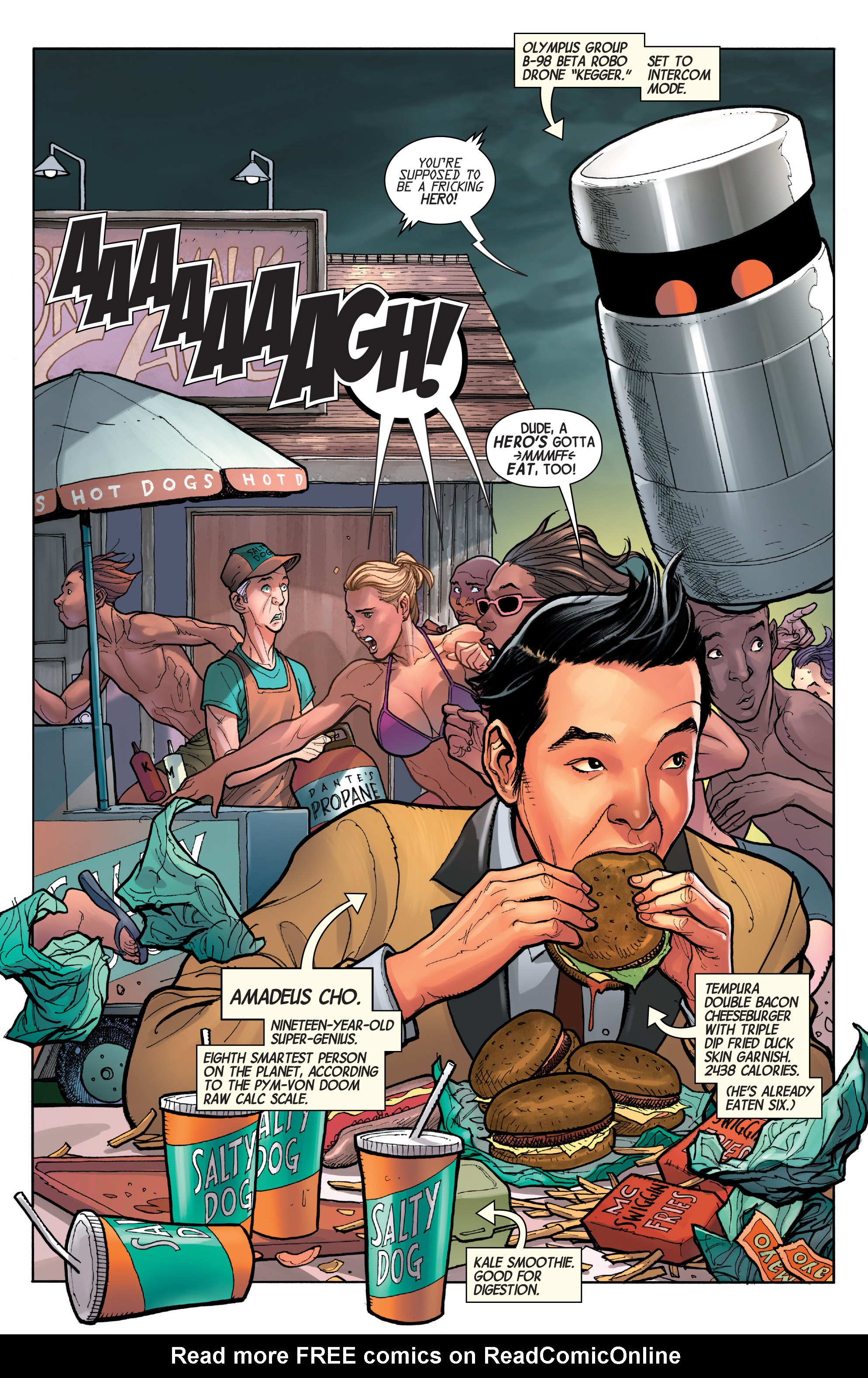 Read online Totally Awesome Hulk comic -  Issue #1 - 3