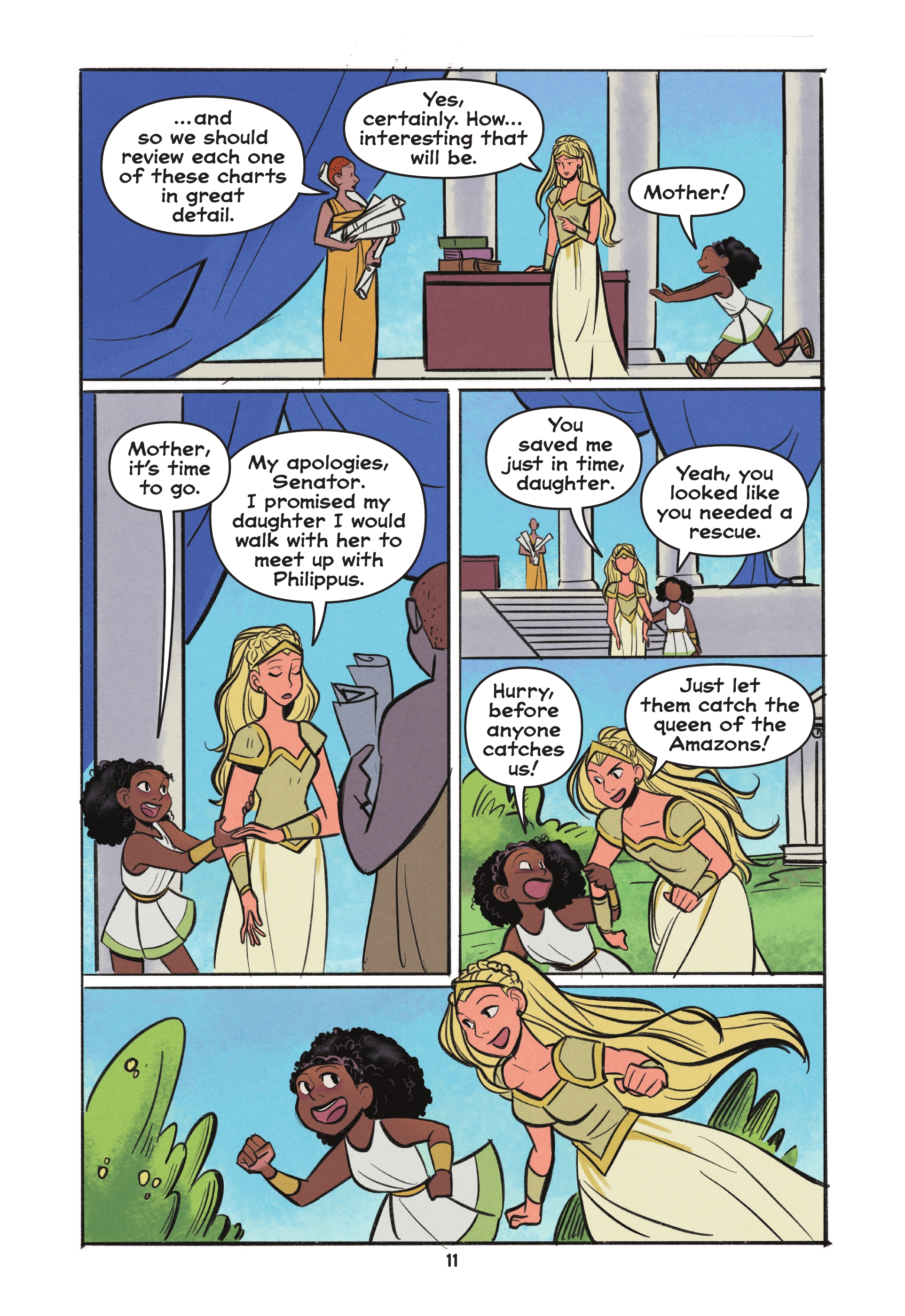 Read online Diana and Nubia: Princesses of the Amazons comic -  Issue # TPB (Part 1) - 9
