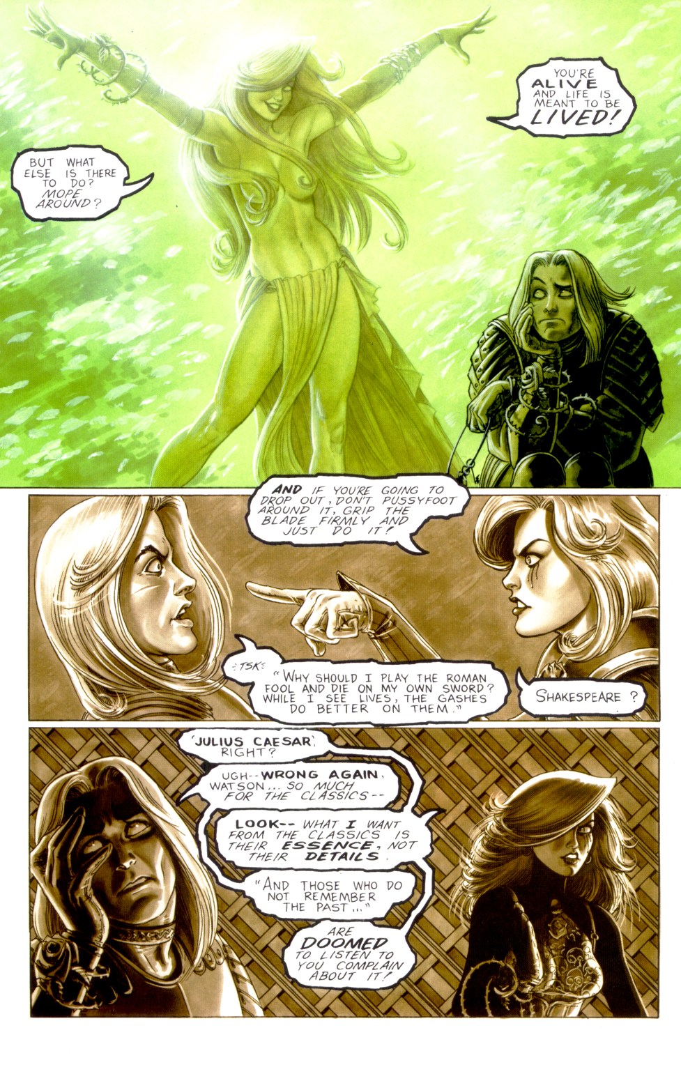 Read online Dawn: The Return of the Goddess comic -  Issue #4 - 16