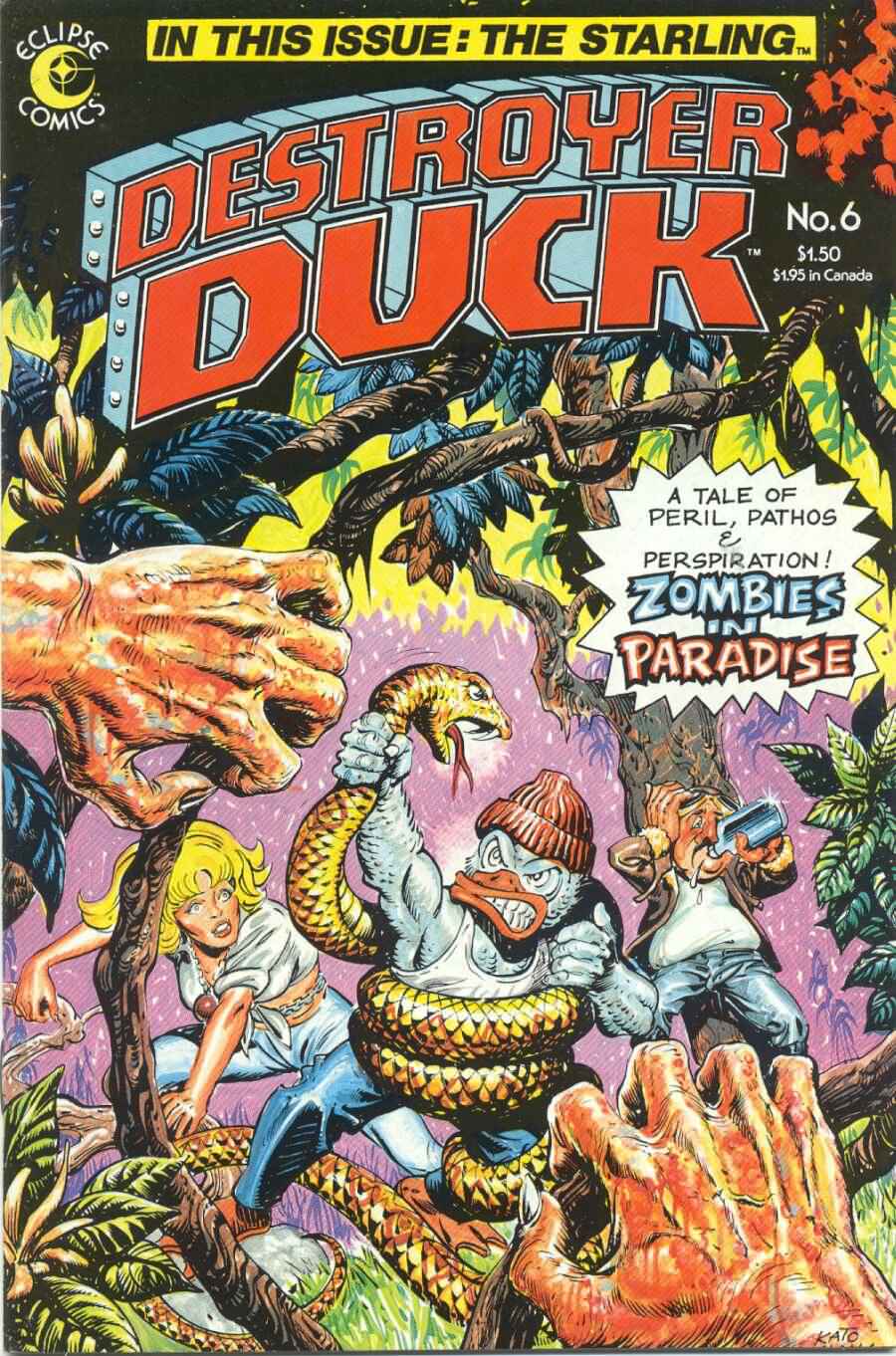 Read online Destroyer Duck comic -  Issue #6 - 1