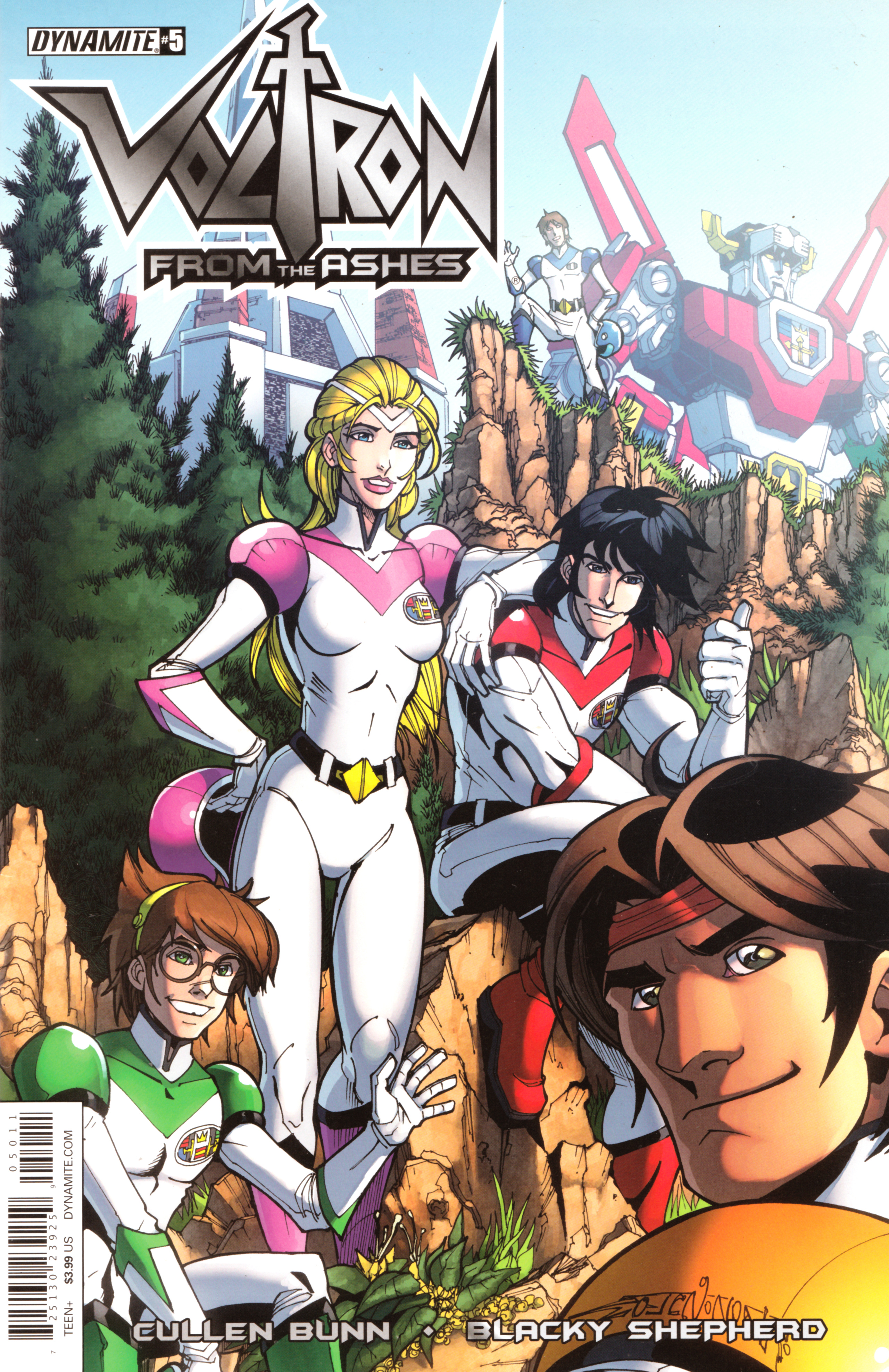 Read online Voltron: From the Ashes comic -  Issue #5 - 1