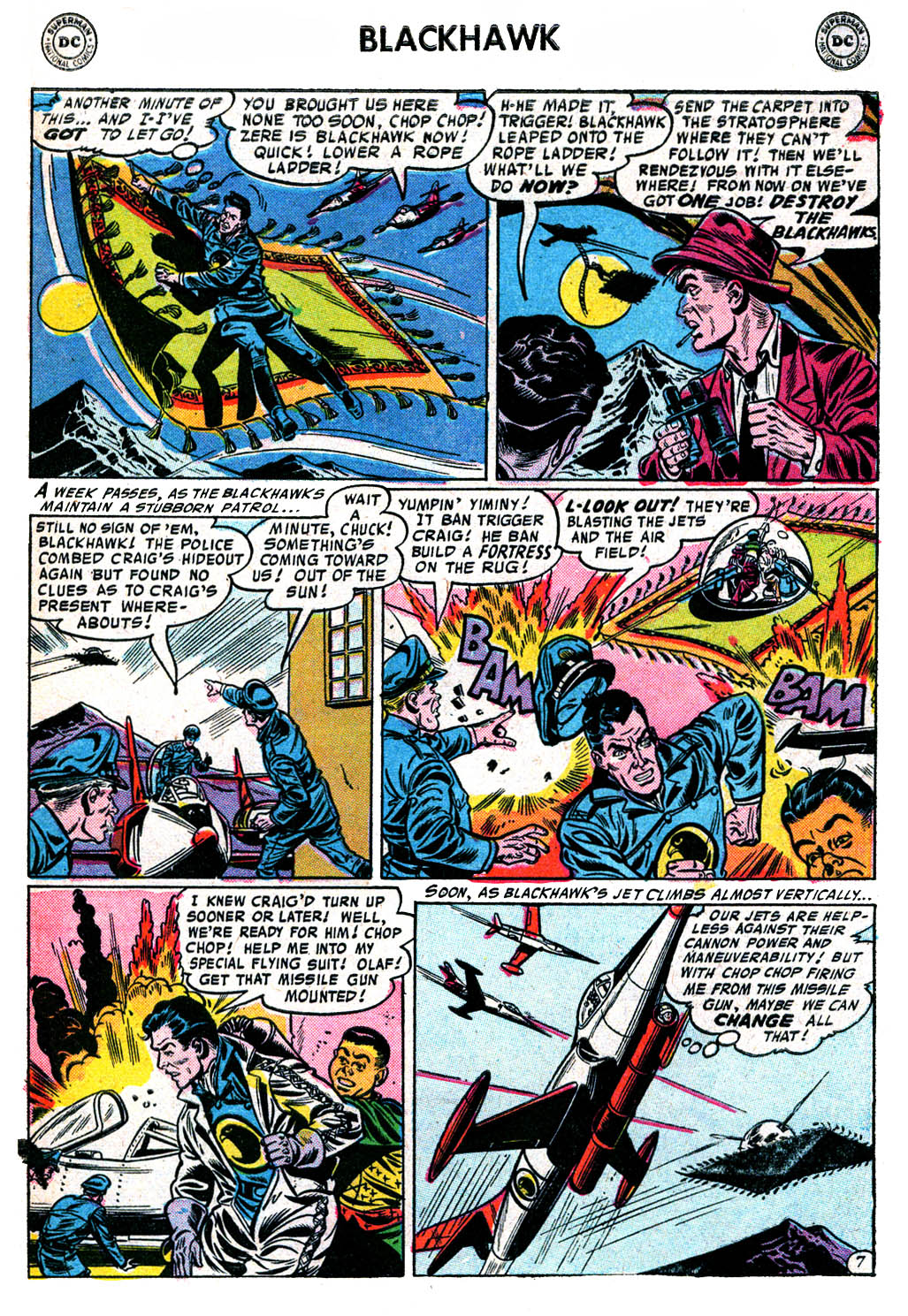 Read online Blackhawk (1957) comic -  Issue #111 - 31