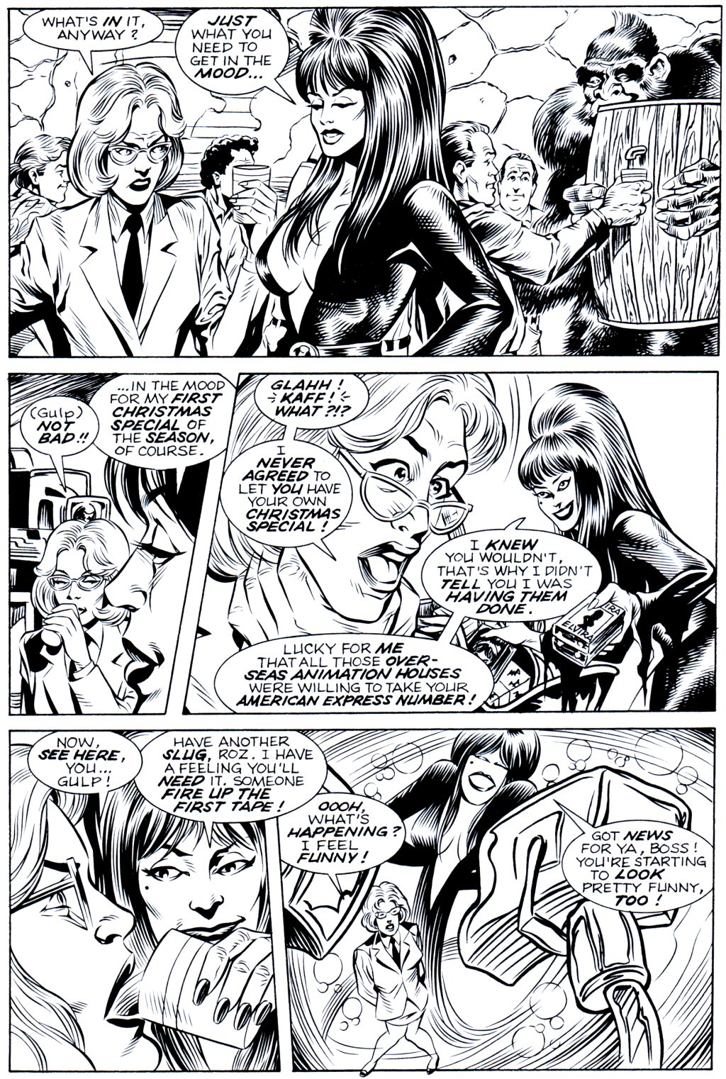 Read online Elvira, Mistress of the Dark comic -  Issue #8 - 7