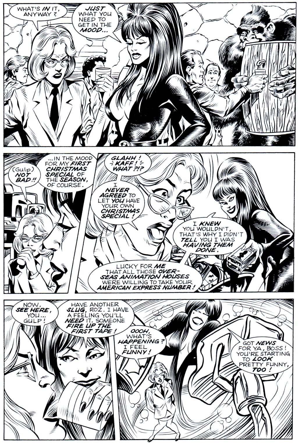 Read online Elvira, Mistress of the Dark comic -  Issue #8 - 7