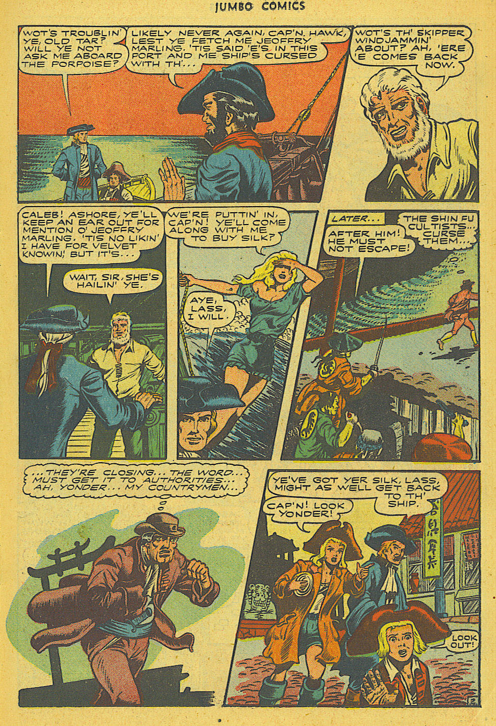 Read online Jumbo Comics comic -  Issue #97 - 20