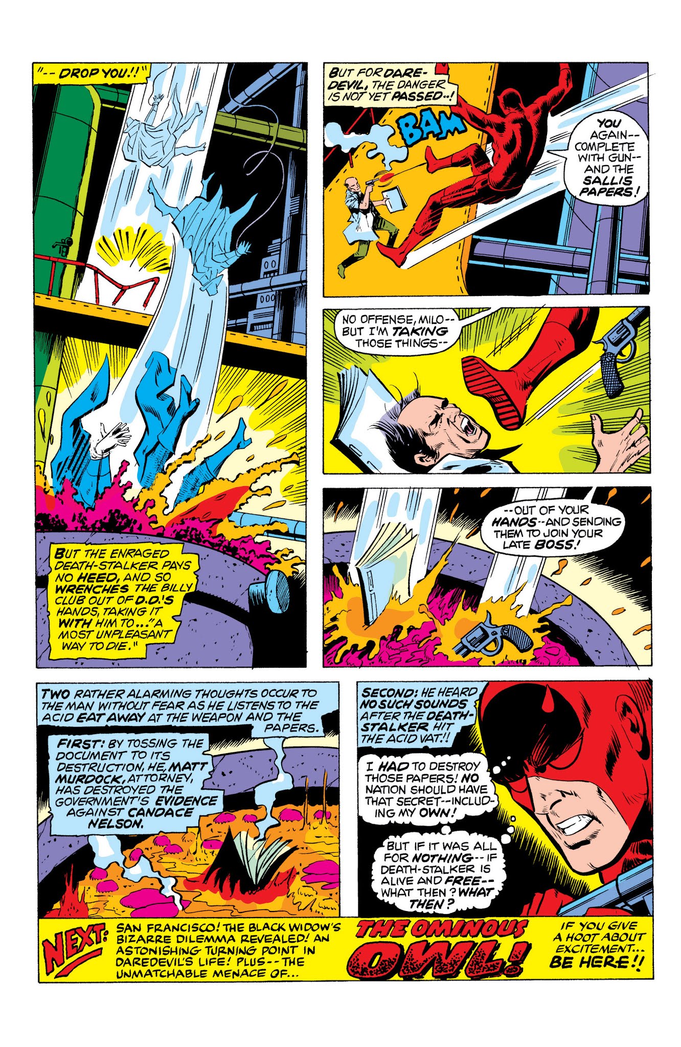 Read online Marvel Masterworks: Daredevil comic -  Issue # TPB 11 (Part 2) - 77