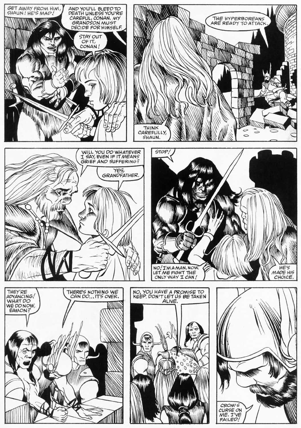 Read online The Savage Sword Of Conan comic -  Issue #157 - 46