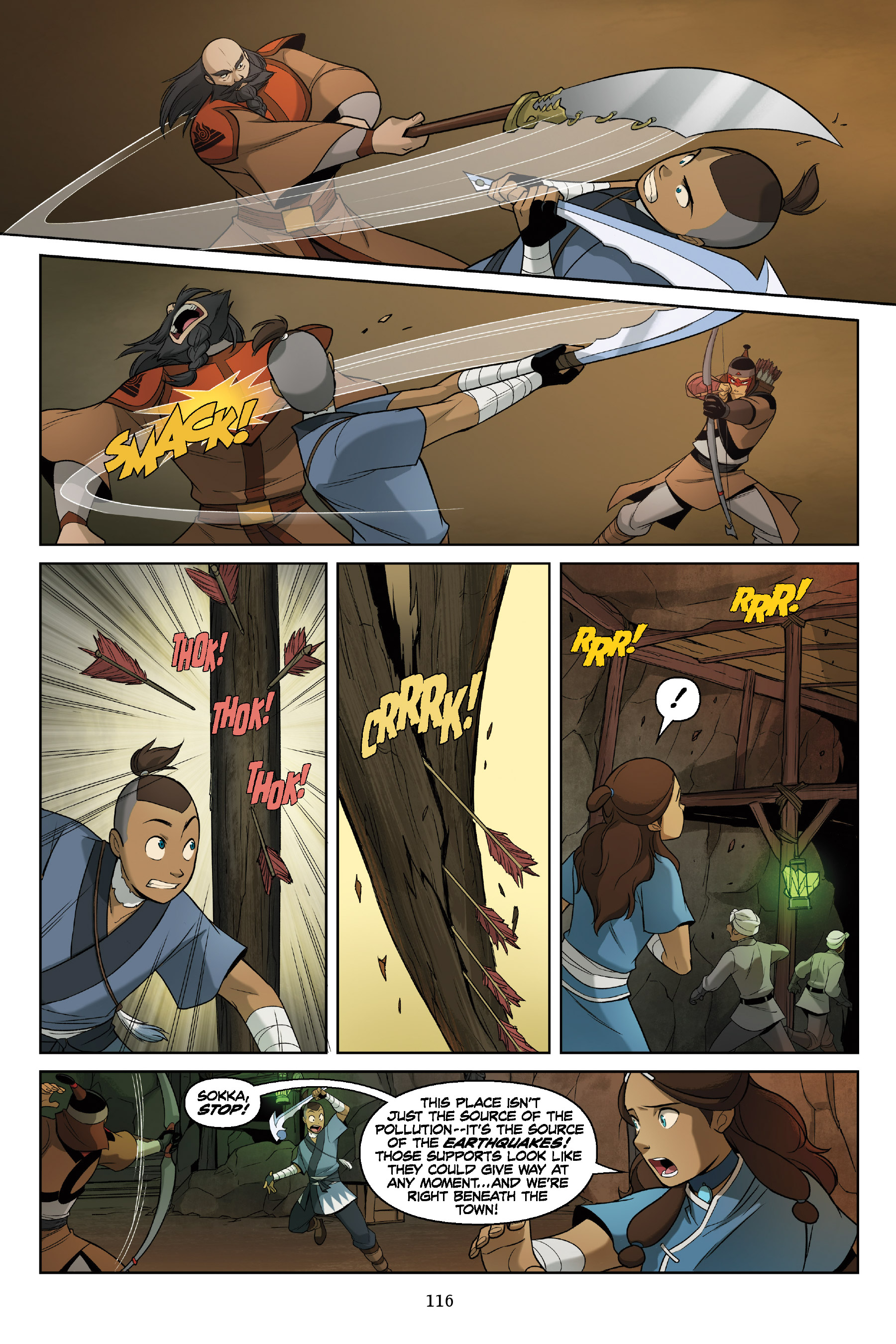 Read online Nickelodeon Avatar: The Last Airbender - The Rift comic -  Issue # _Omnibus (Part 2) - 16