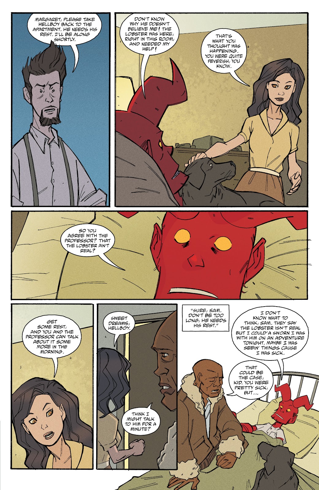 Young Hellboy: Assault on Castle Death issue 4 - Page 21