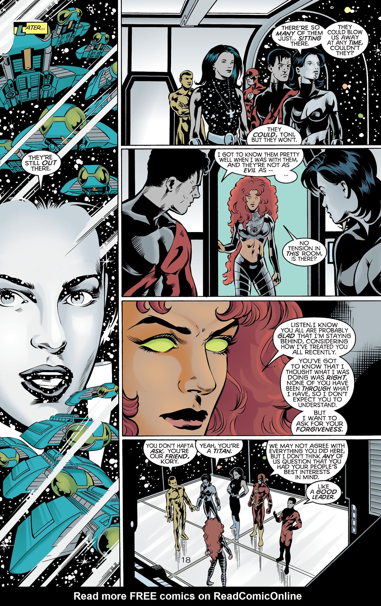 Read online The Titans (1999) comic -  Issue #19 - 18
