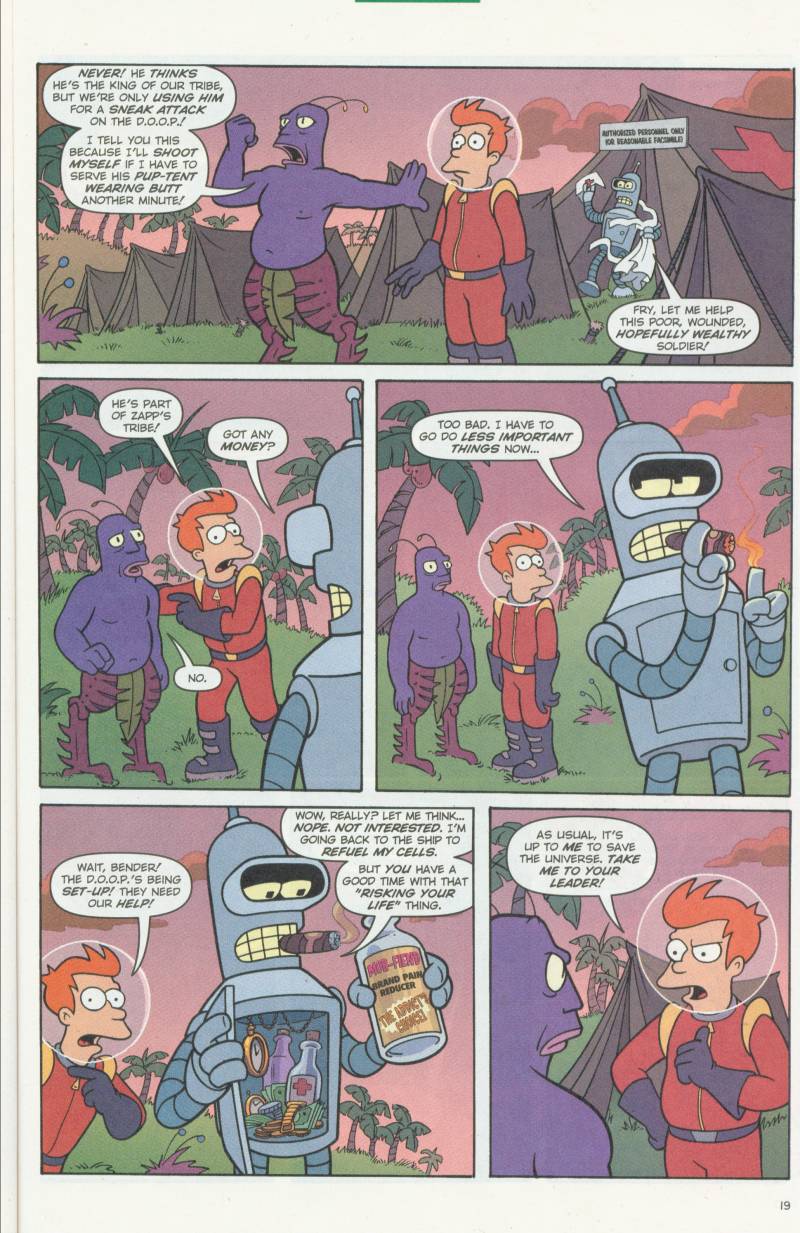 Read online Futurama Comics comic -  Issue #4 - 20