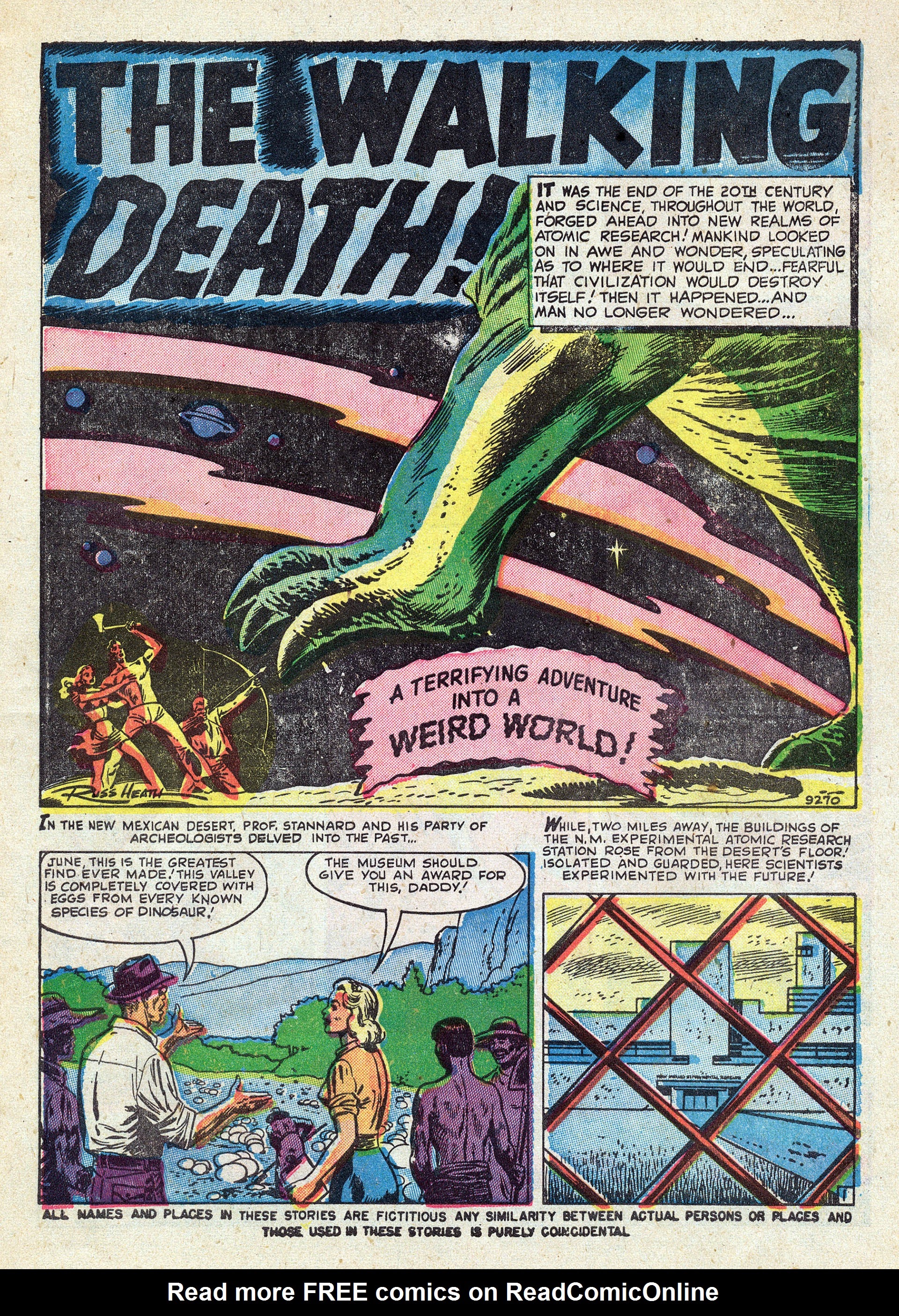 Read online Adventures into Weird Worlds comic -  Issue #1 - 3
