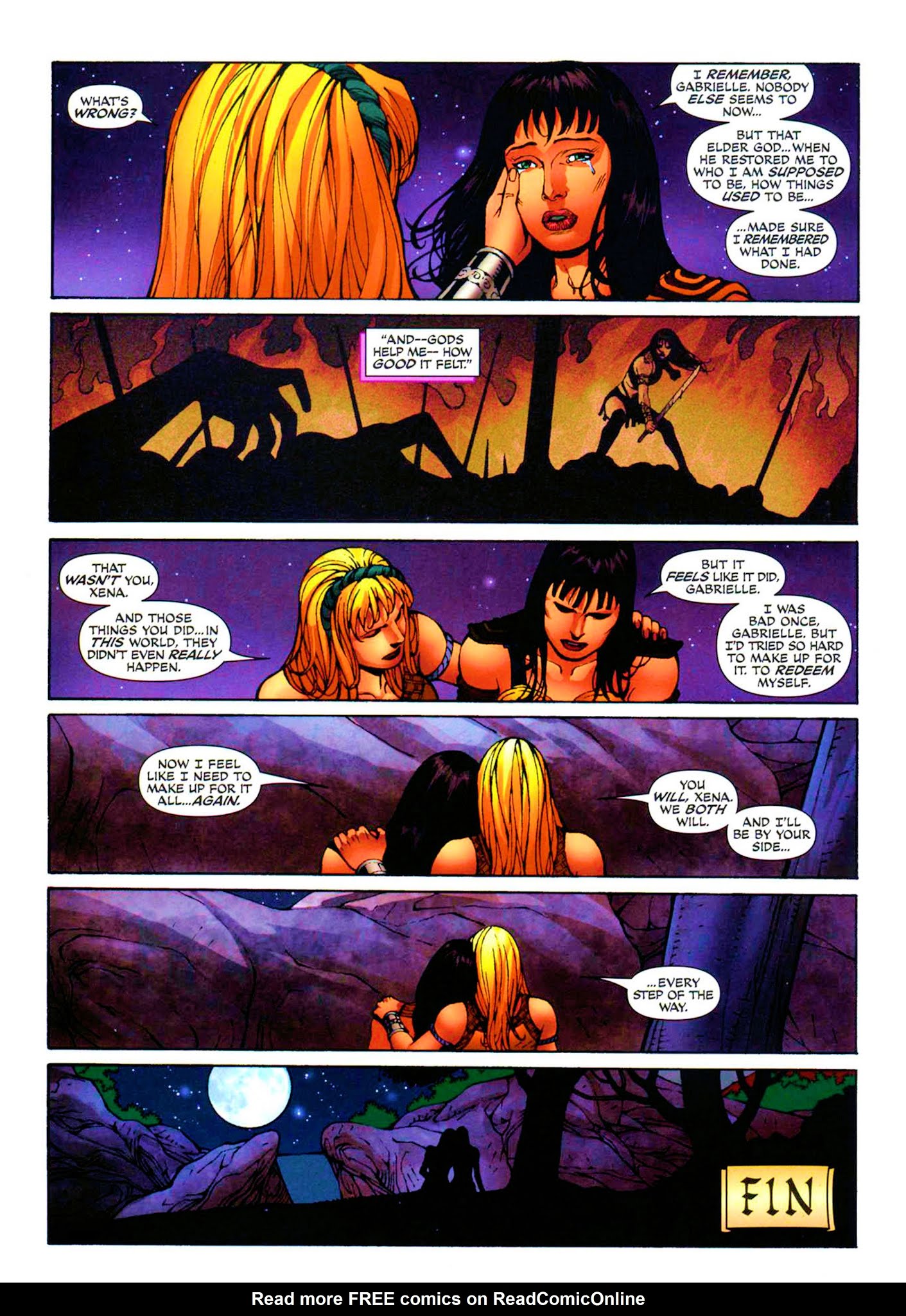 Read online Xena: Warrior Princess - Dark Xena comic -  Issue #4 - 25