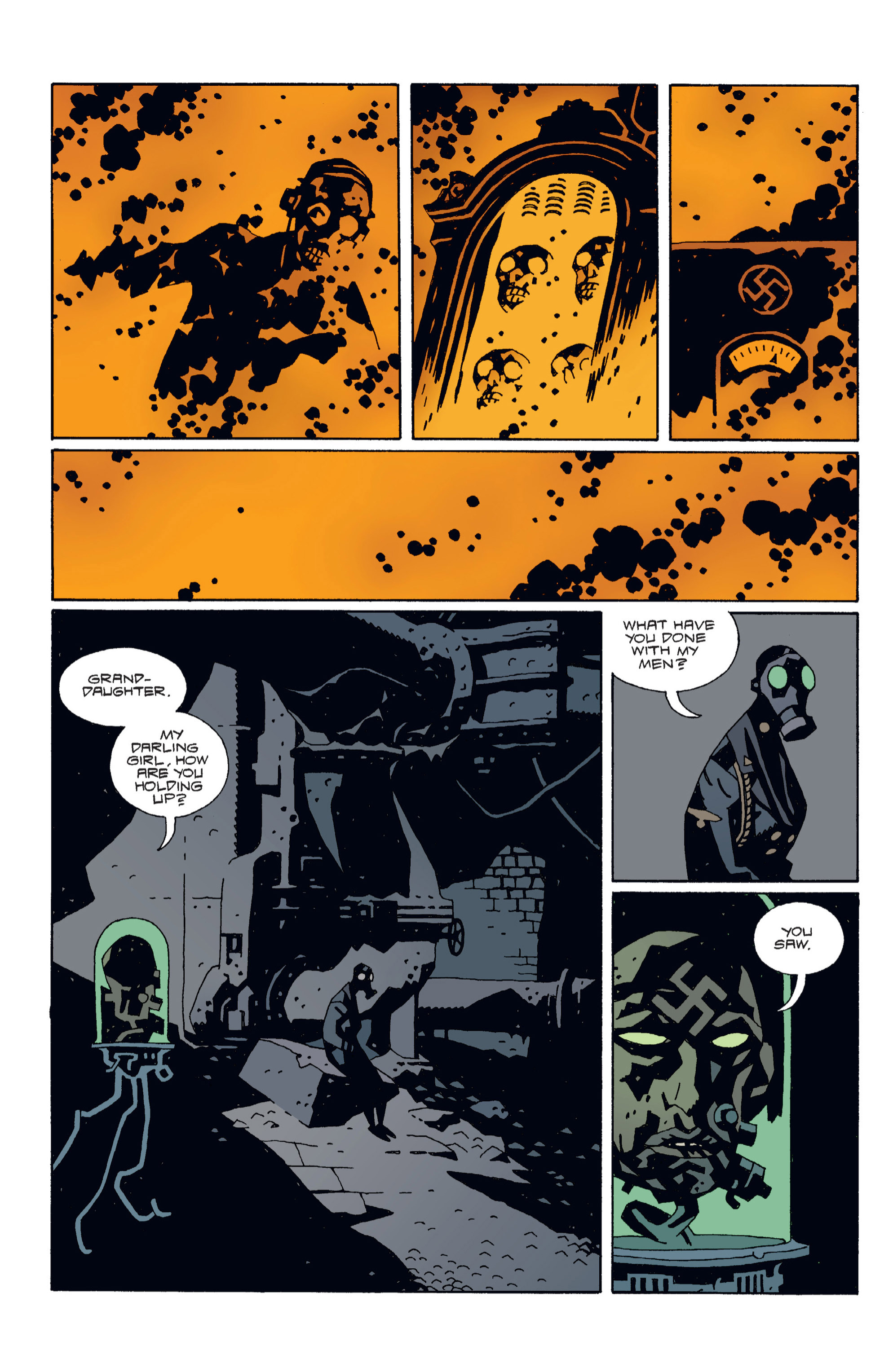 Read online Hellboy comic -  Issue #5 - 93
